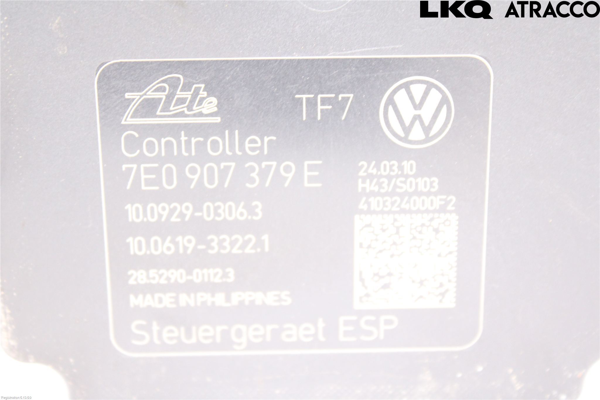 Volkswagen VW TRANSP/CARAVELLE (T5) 04-15 Abs Hydraulaggregat