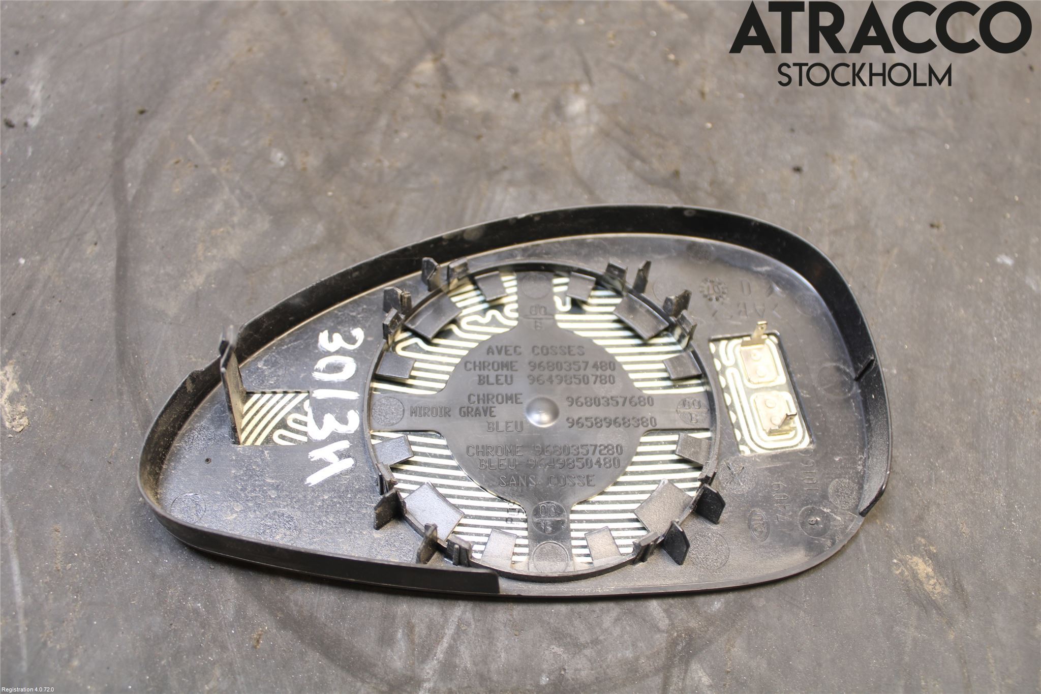Citroen C4 I   05-10 Spegelglas Hö