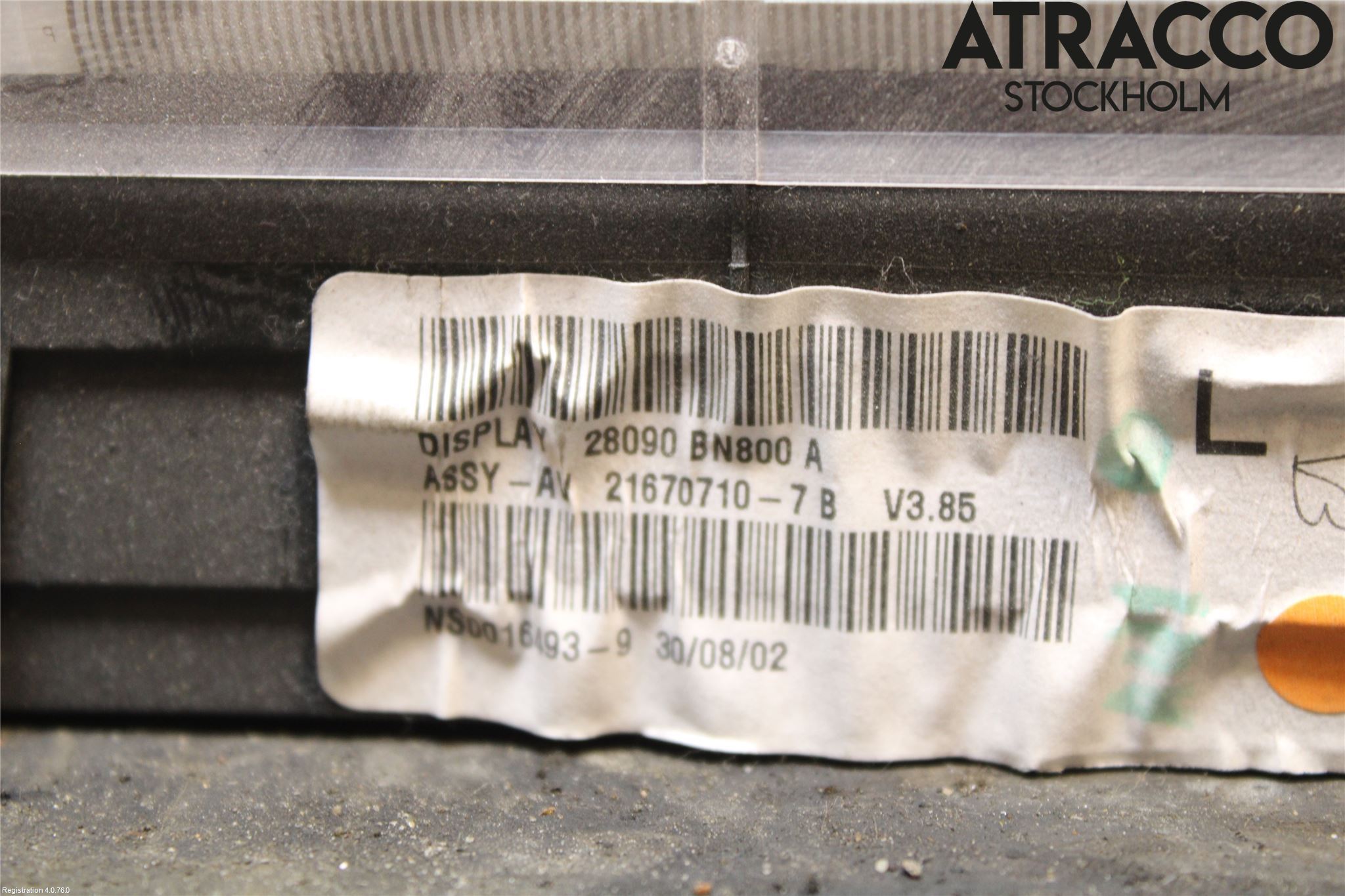 Nissan ALMERA    00-06 Färddator