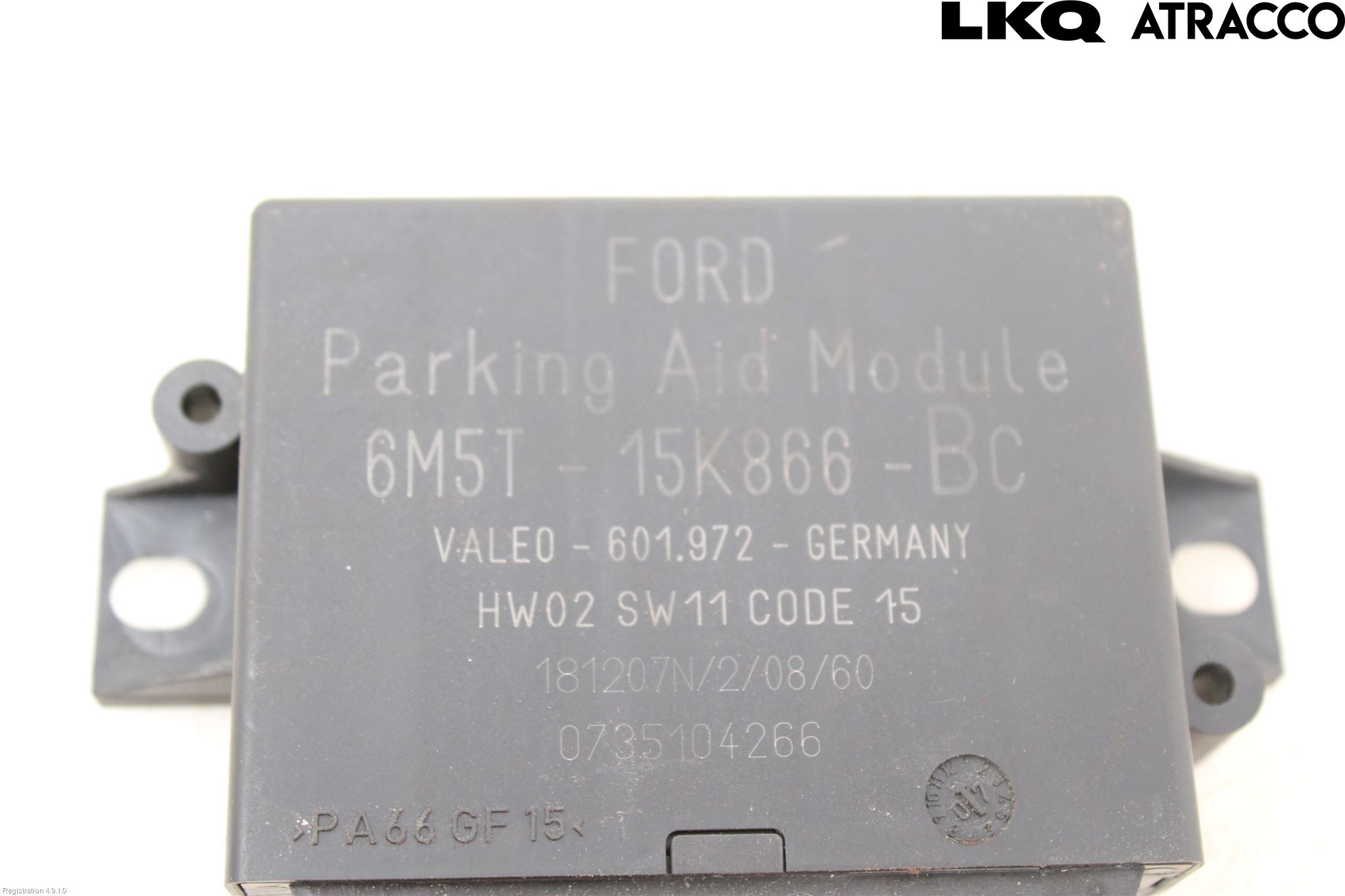 Ford FOCUS C-MAX I 07-10 Styrenhet Parkeringshjälp