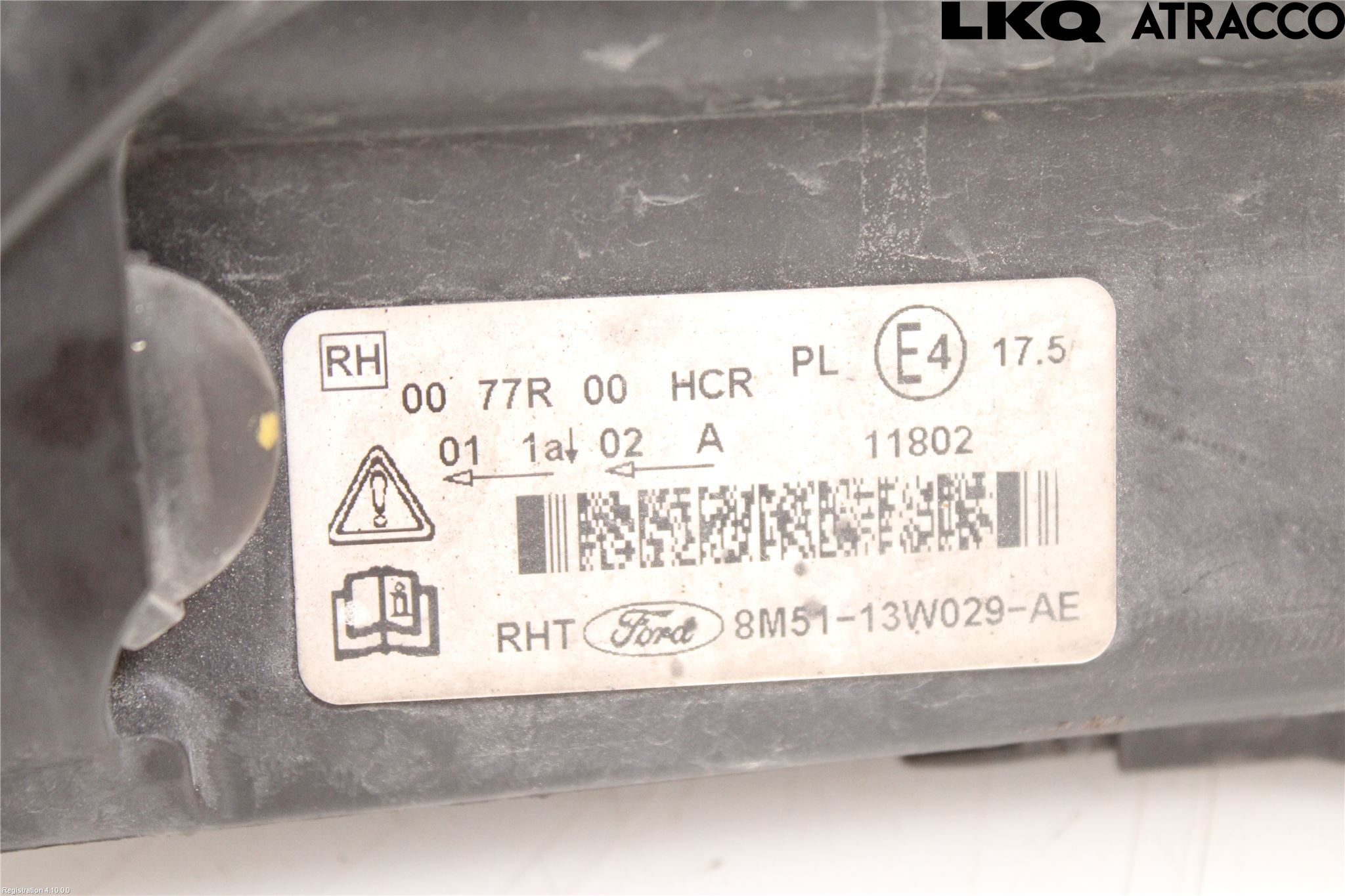 Ford FOCUS 08-11 Strålkastare Höger