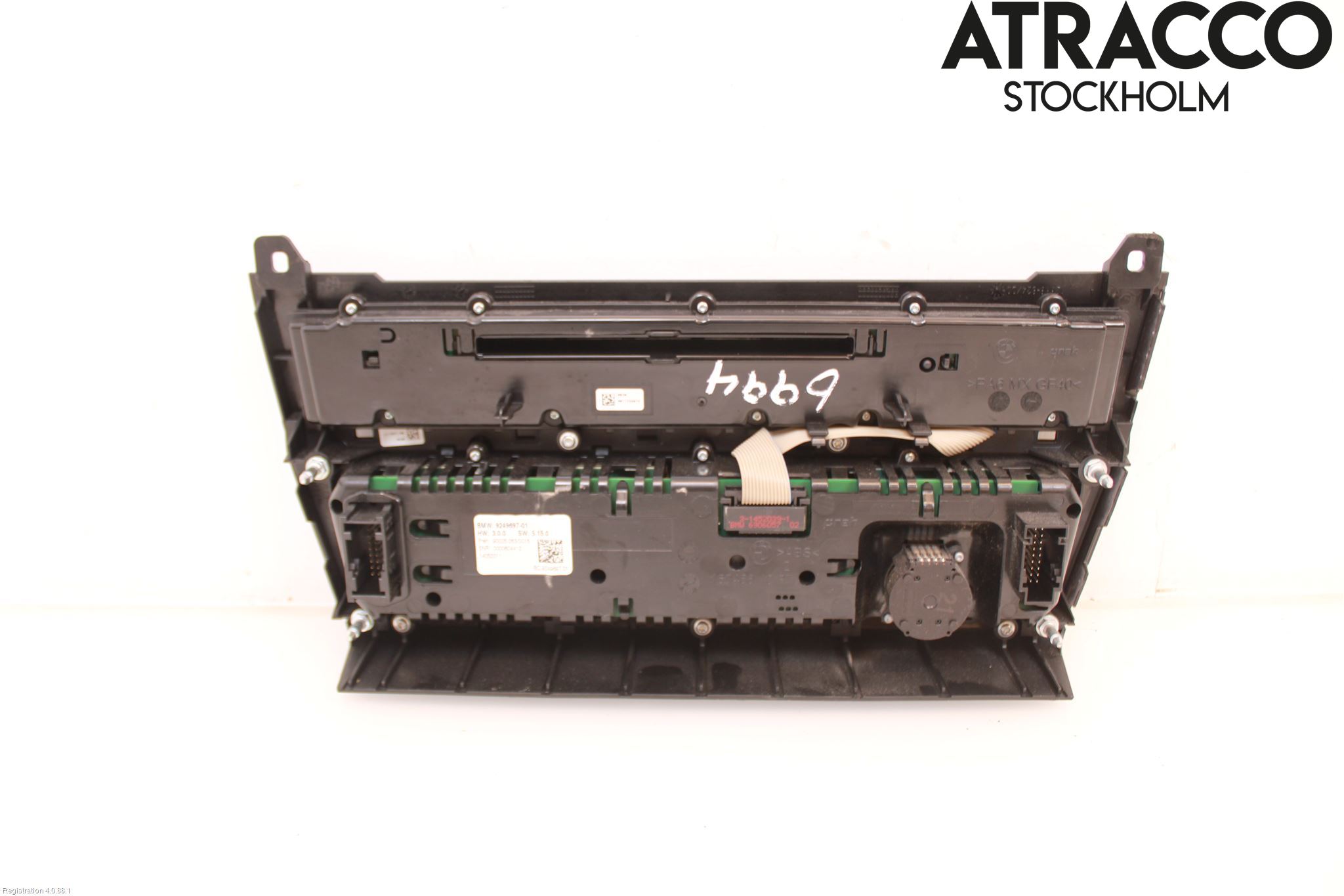 BMW 5 F10/F11/F18 09-17 Ac Styrenhet Ac Manöveren