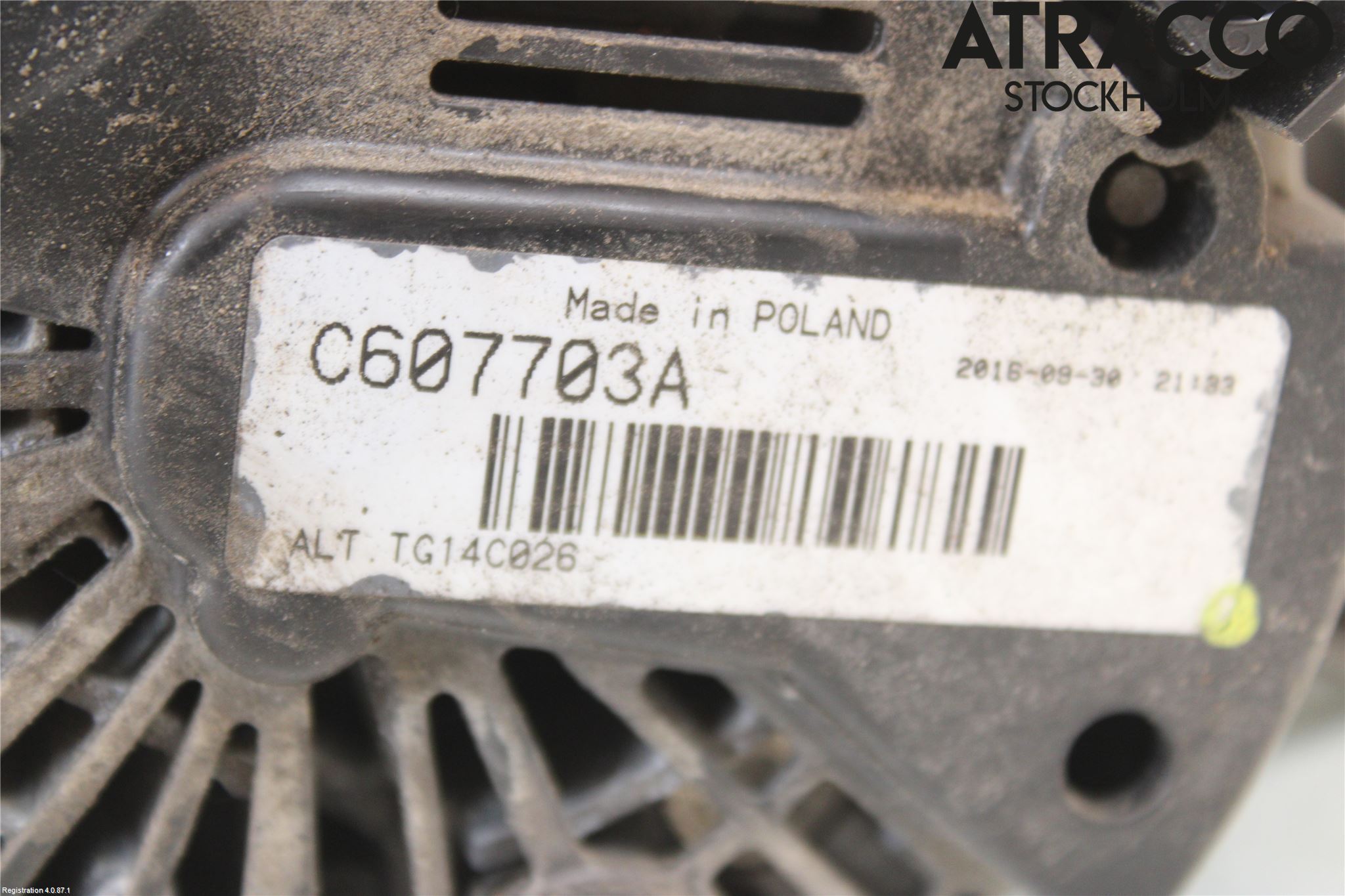 Volkswagen VW CRAFTER 06-16 Generator