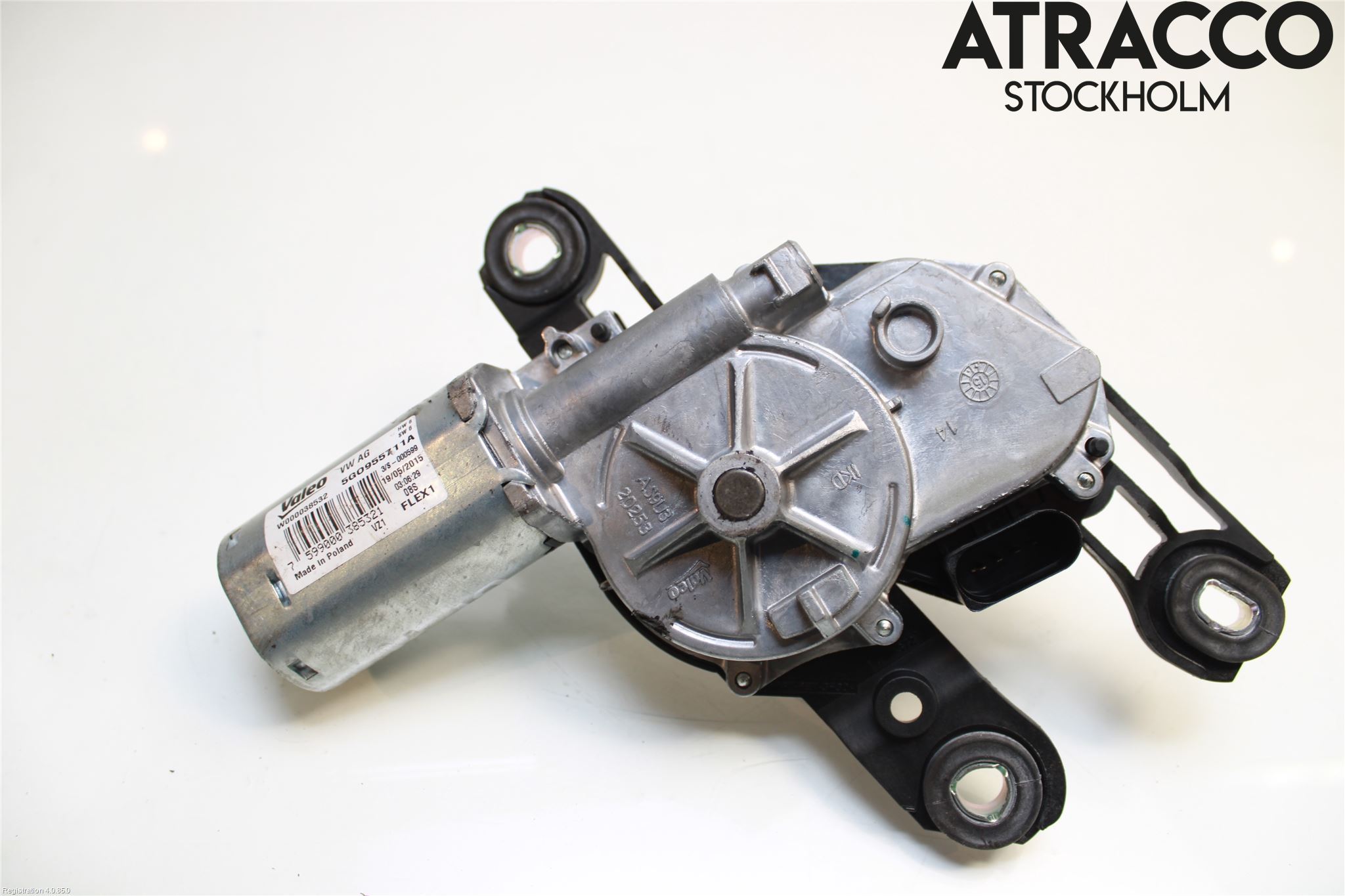 Volkswagen VW GOLF / E-GOLF VII 13-20 Torkarmotor Baklucka