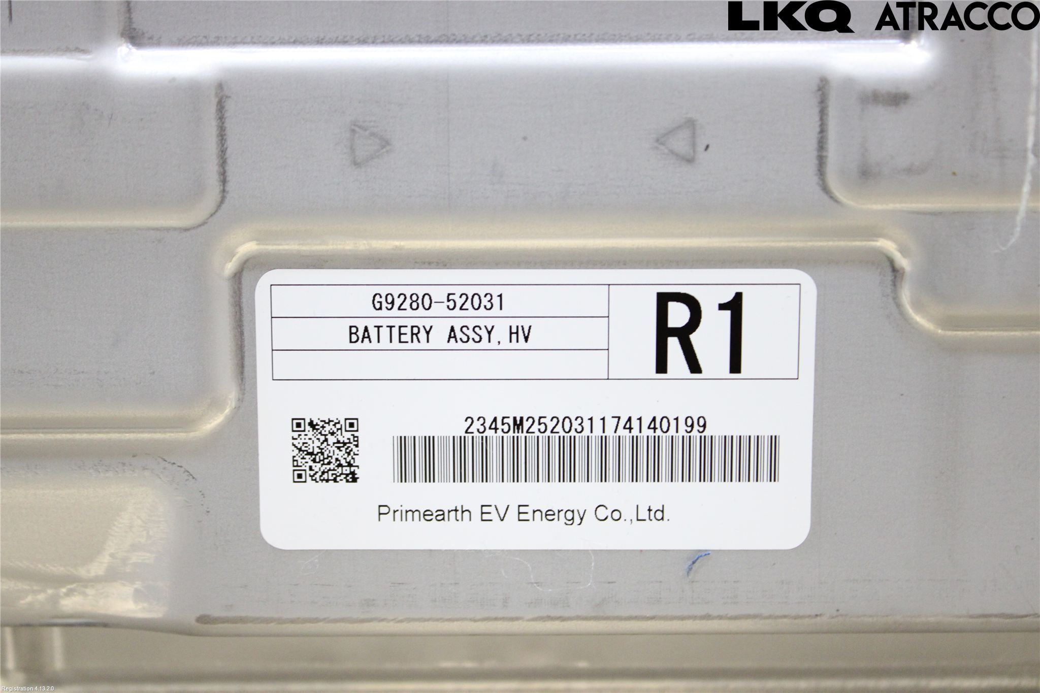 Toyota YARIS XP130 15-20 Batteri Högspänning