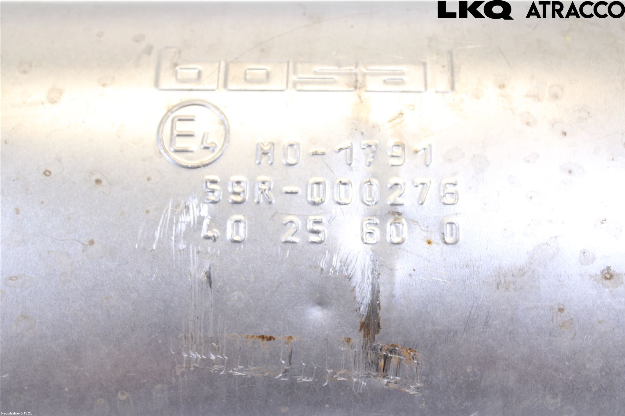 Toyota HILUX 05-16 Avgasrör Främre-Mitt-Bak