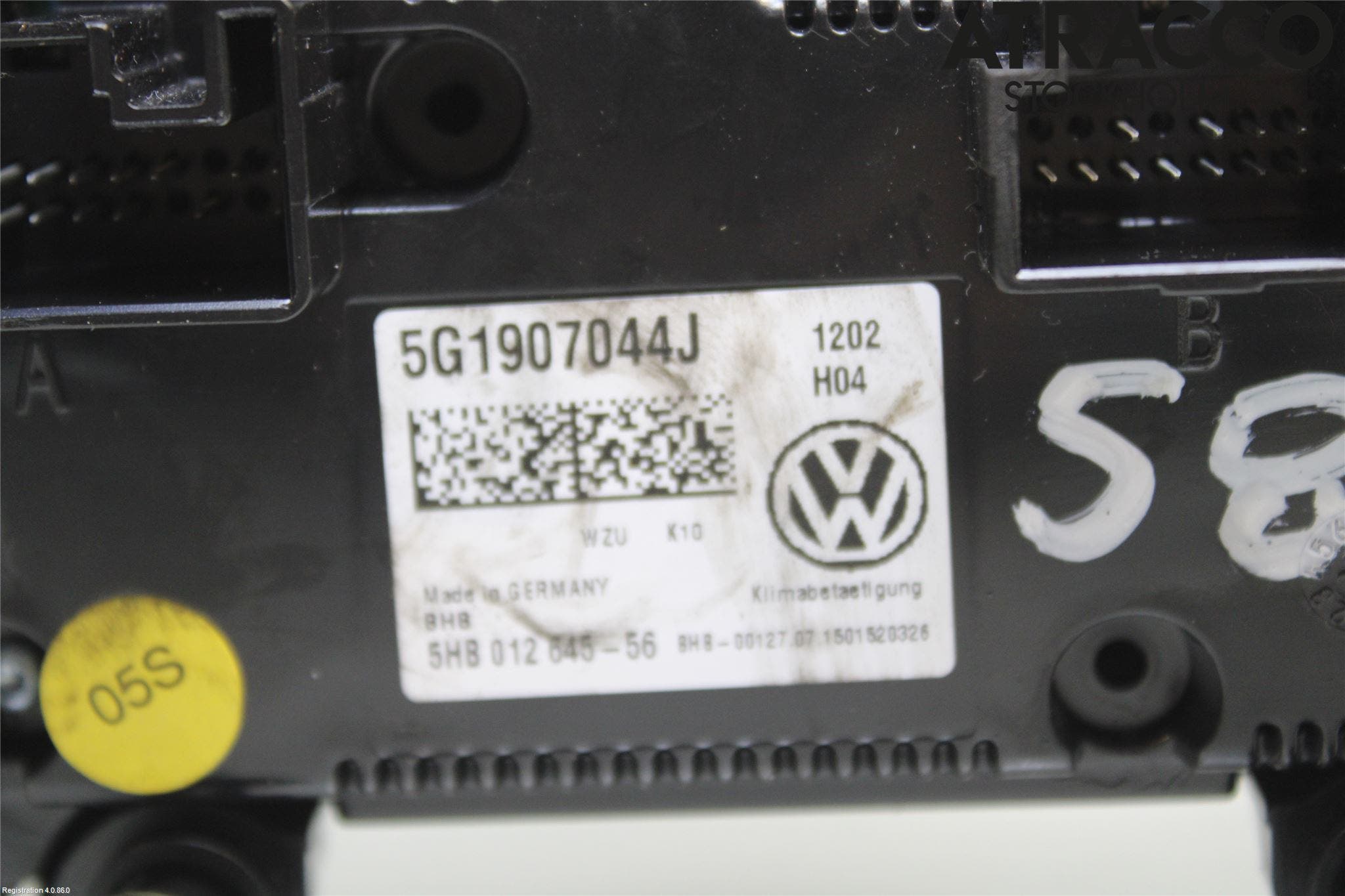 Volkswagen VW PASSAT 15-19 Ac Styrenhet Ac Manöveren