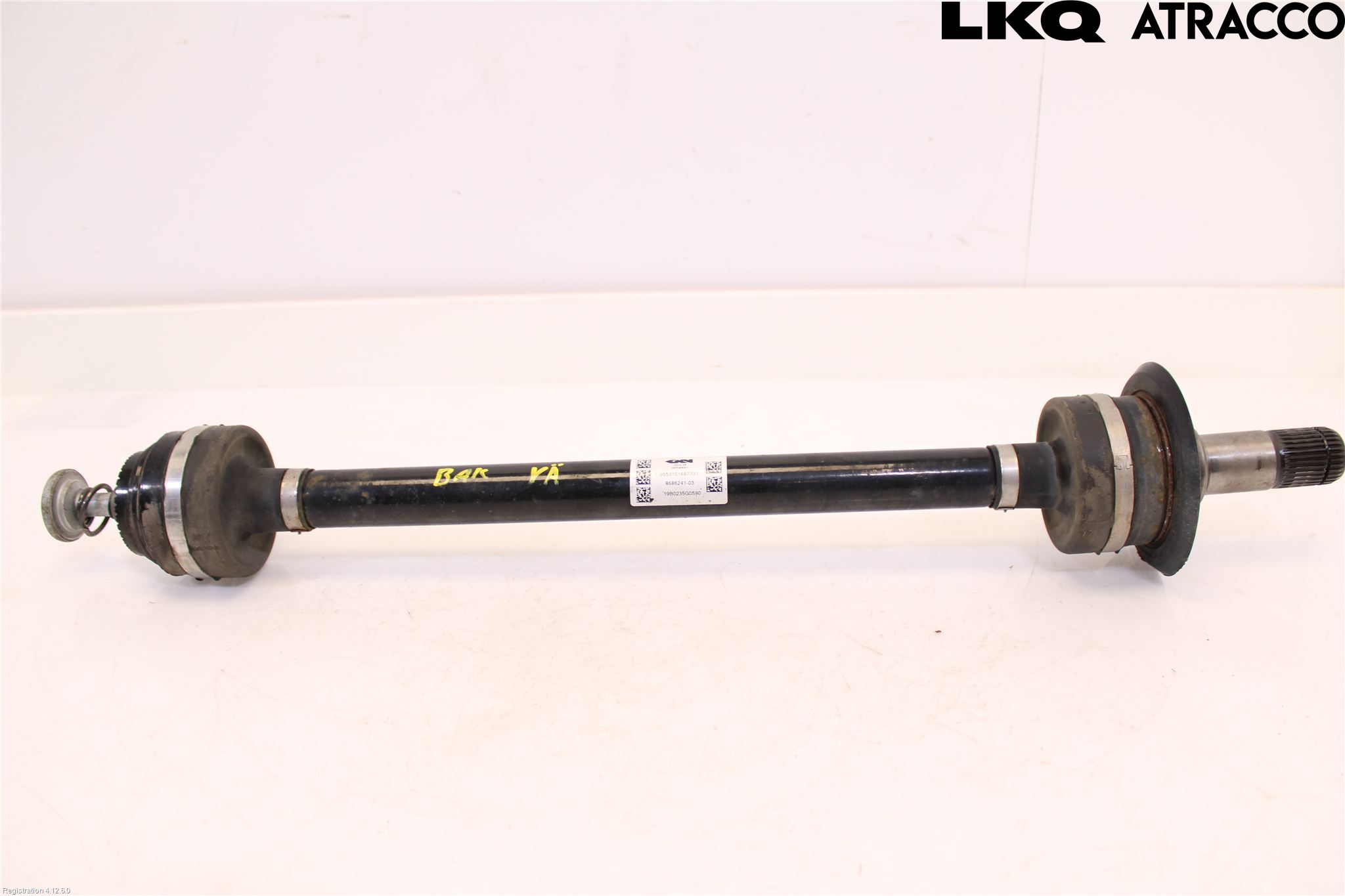BMW 5 G30/G31/F90 17-23 Drivaxel Bak Vänster