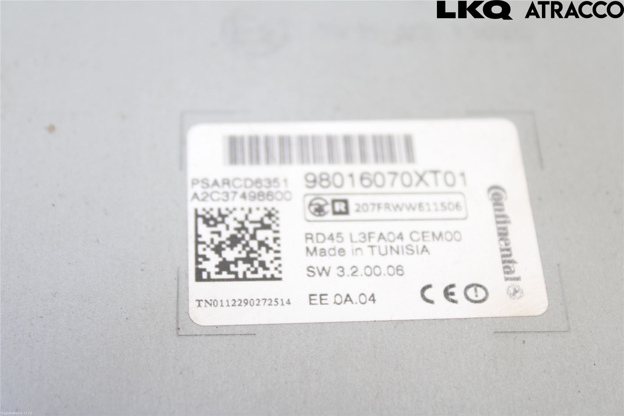 Citroen C3 PICASSO Cd Radio - Multimediapanel