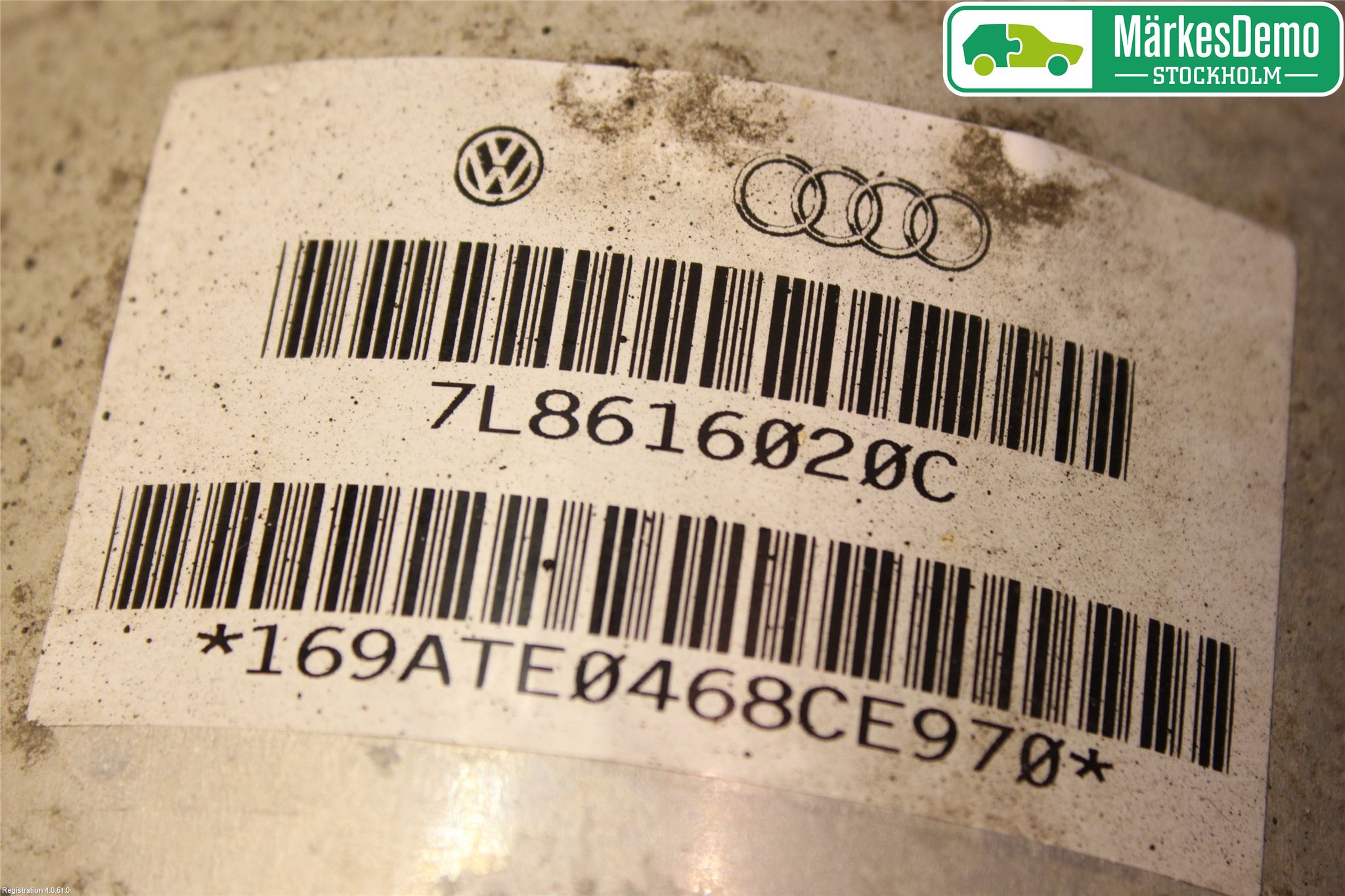 Audi Q7/SQ7 Fjäderben Bak Höger