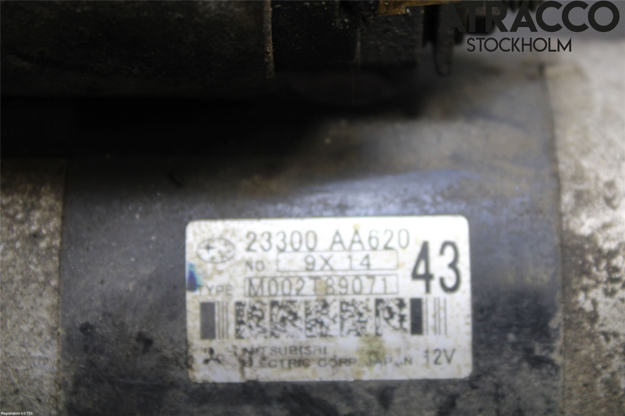 Subaru LEGACY 10-14 Startmotor Diesel