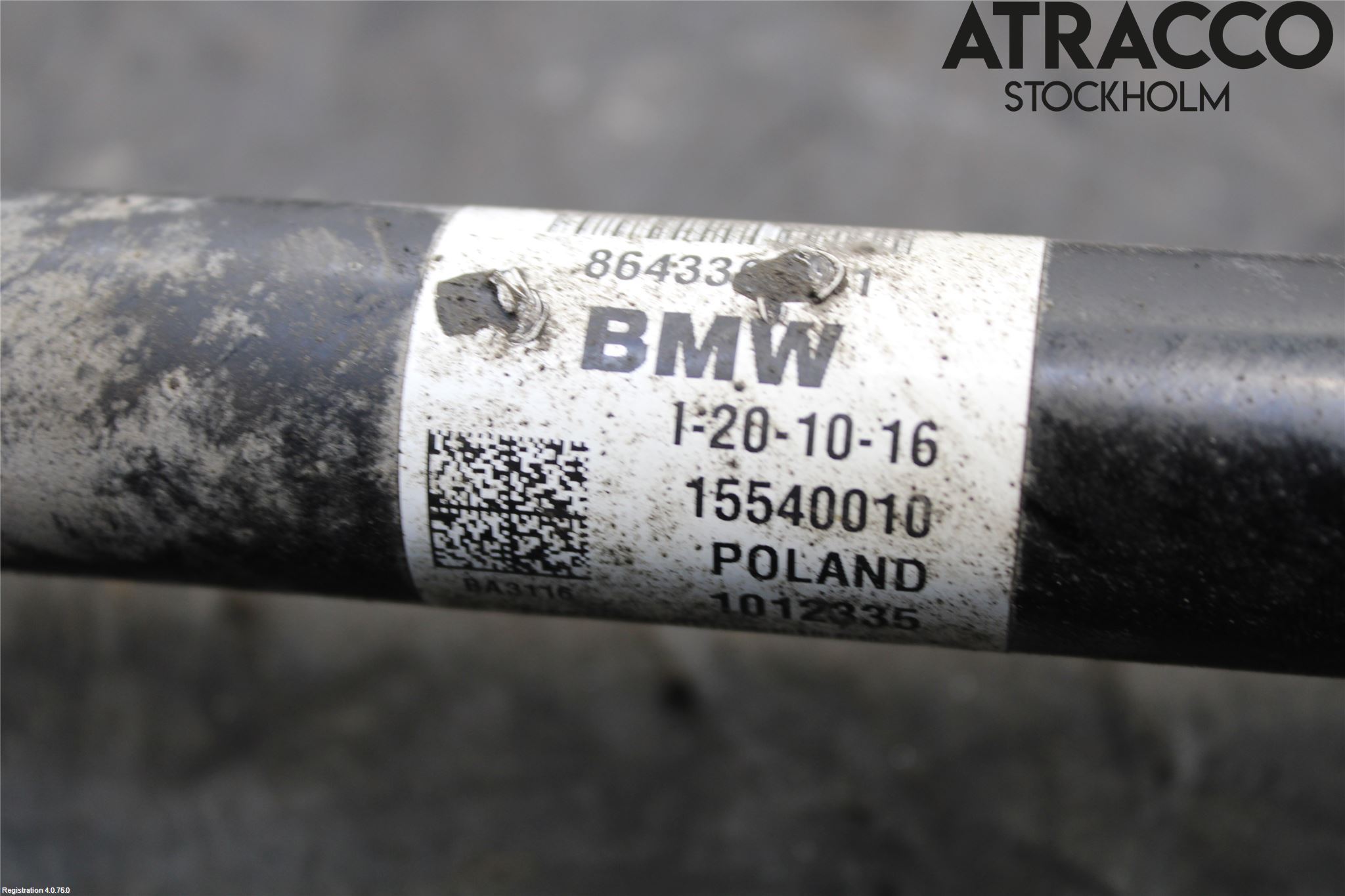 Mini ONE/COOPER 5DR F55 14-24 Drivaxel Fram Höger