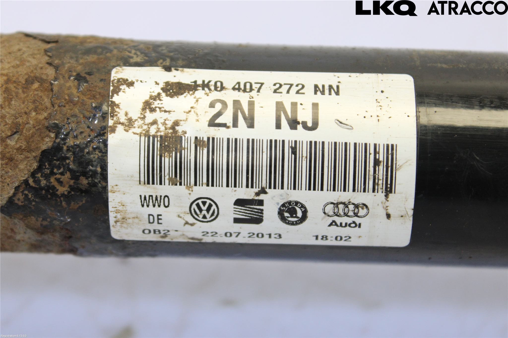 Seat ALTEA Drivaxel Fram Höger