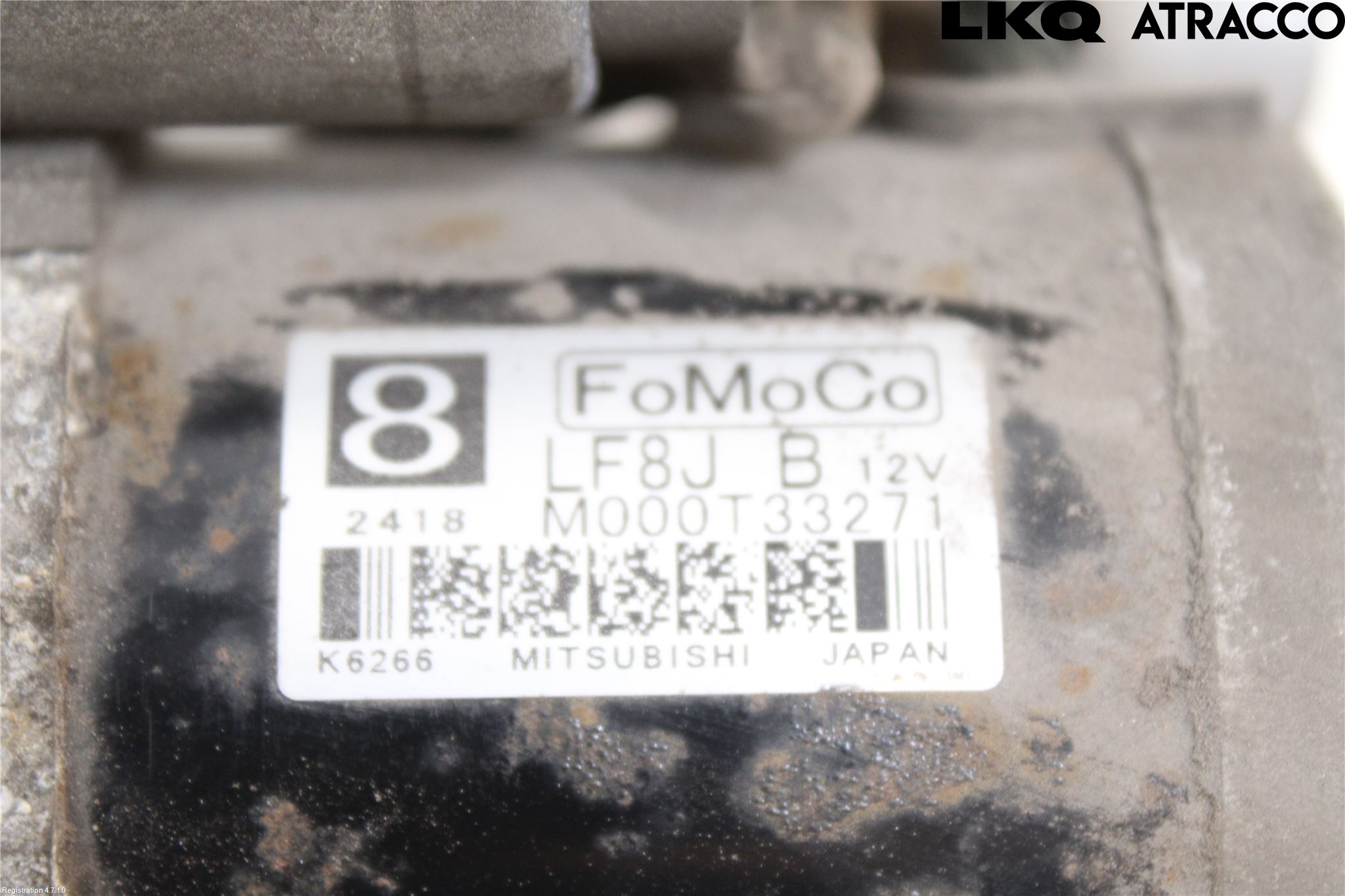 Mazda 5 10-18 Startmotor