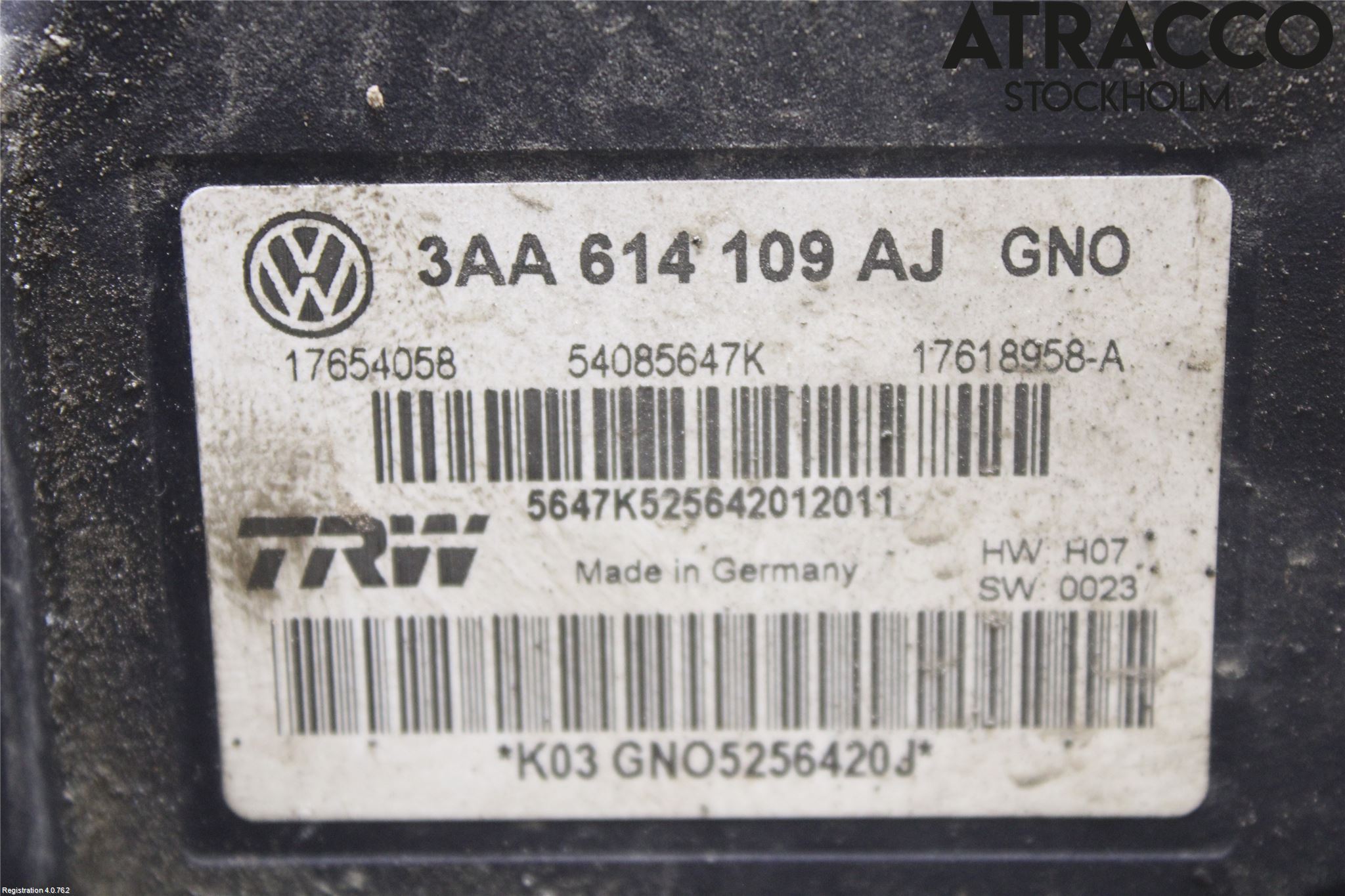 Volkswagen VW PASSAT CC 08-16 Abs Hydraulaggregat