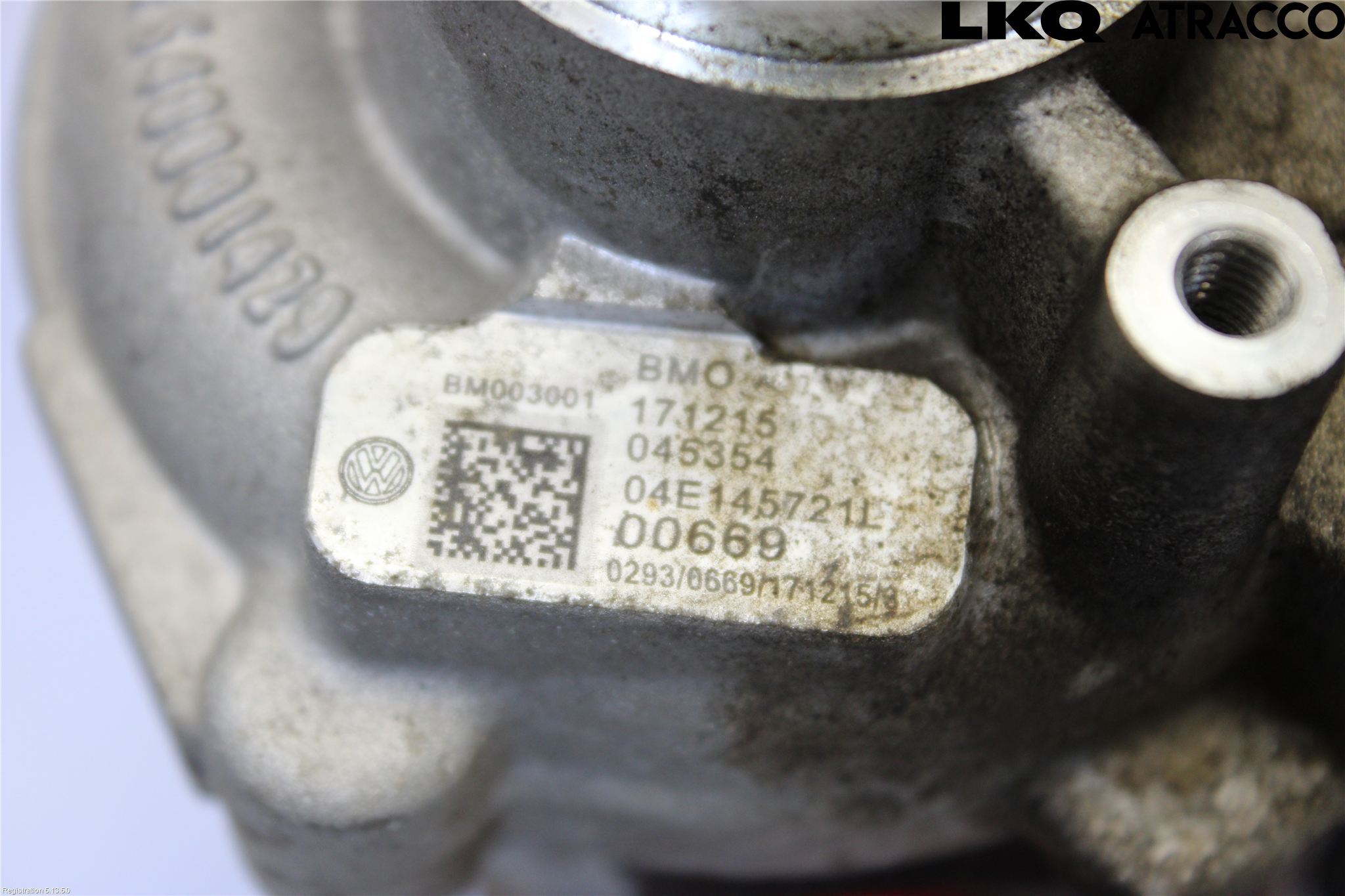 Volkswagen VW GOLF / E-GOLF VII 13-20 Turboaggregat