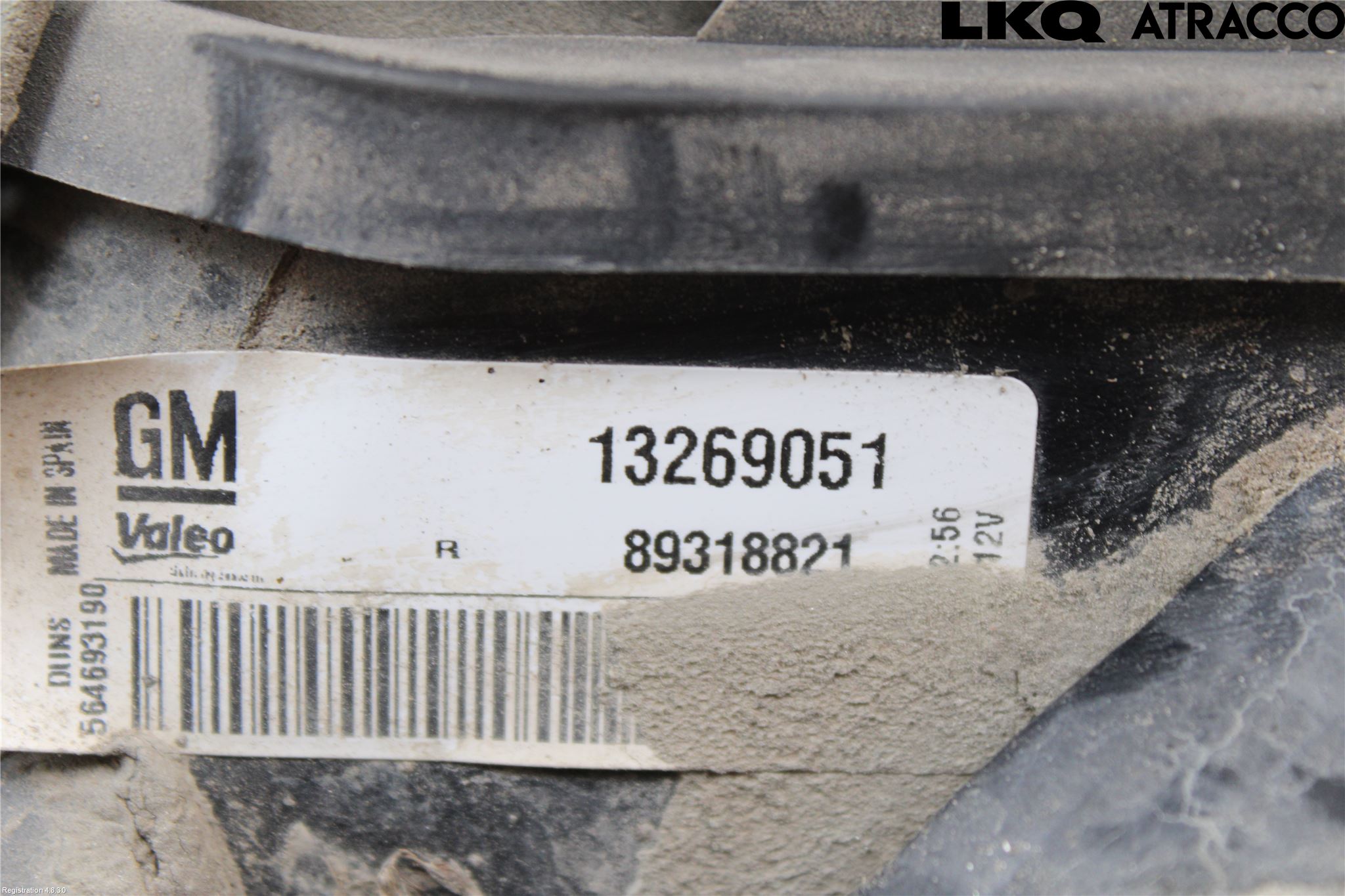 Opel CORSA D 07-14 Bakljus Höger