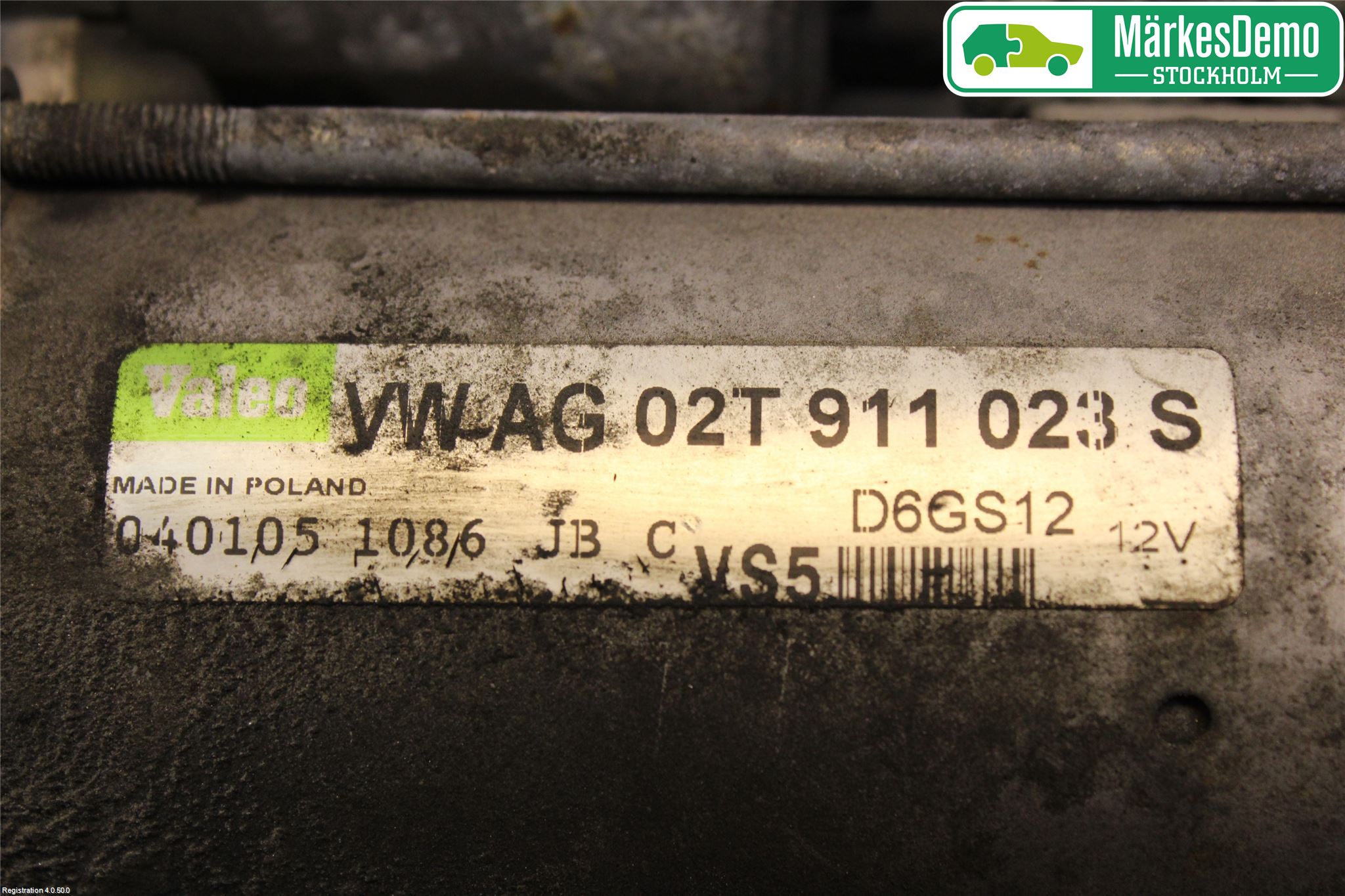 Volkswagen VW GOLF V 04-09 Startmotor