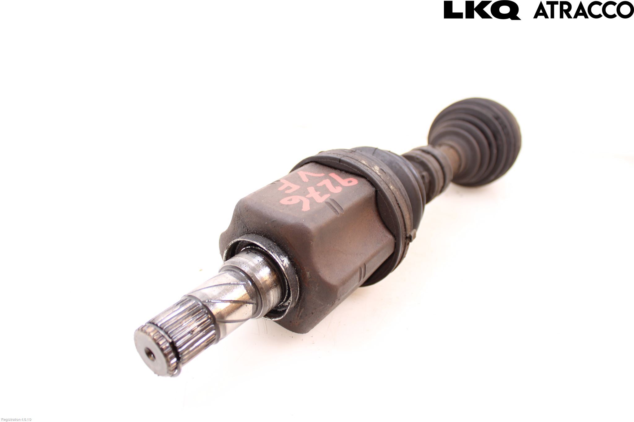 Nissan QASHQAI+2  10-14 Drivaxel Fram Vänster