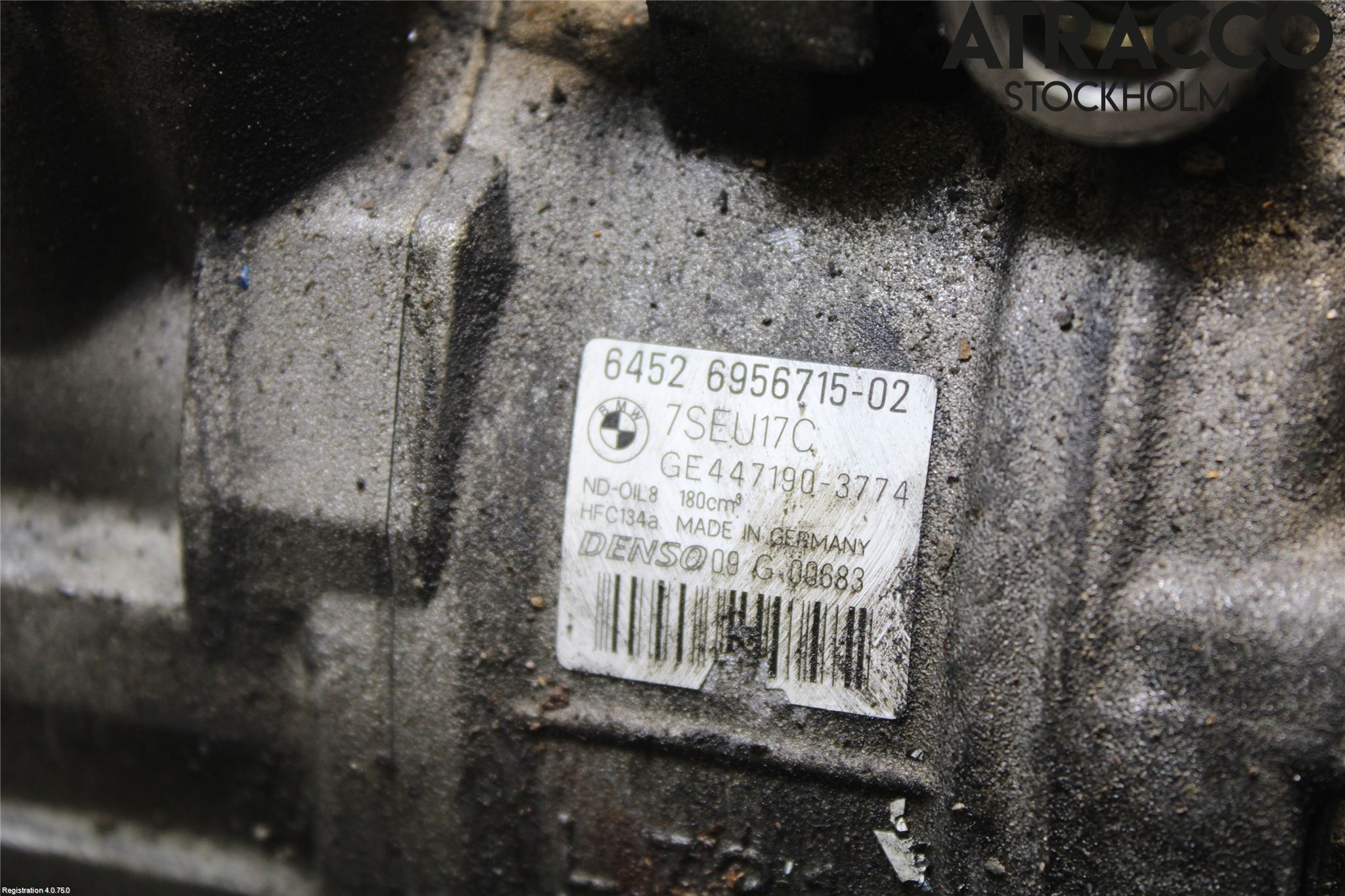 BMW 5 E60/61 Sed/Tou 02-10 Ac Kompressor