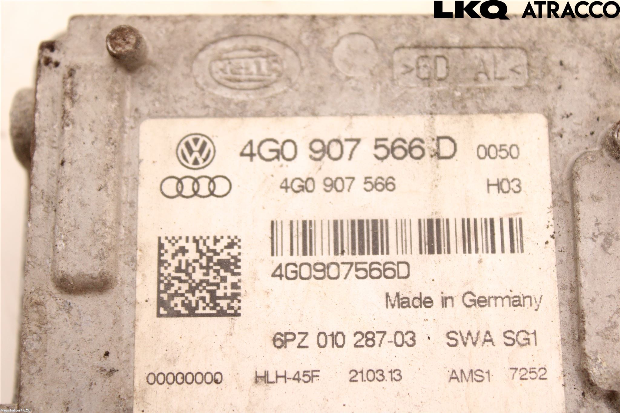 Audi A6/S6 4G 11-18 Sensor Aktivt Kollisionsskydd