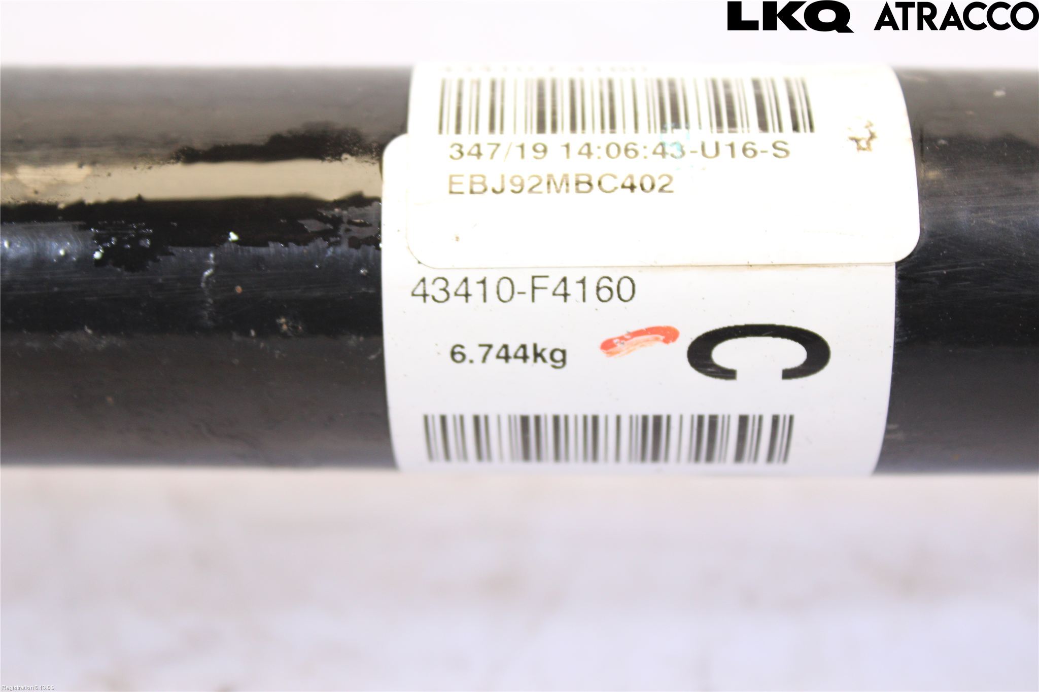 Toyota C-HR 16-23 Drivaxel Fram Höger