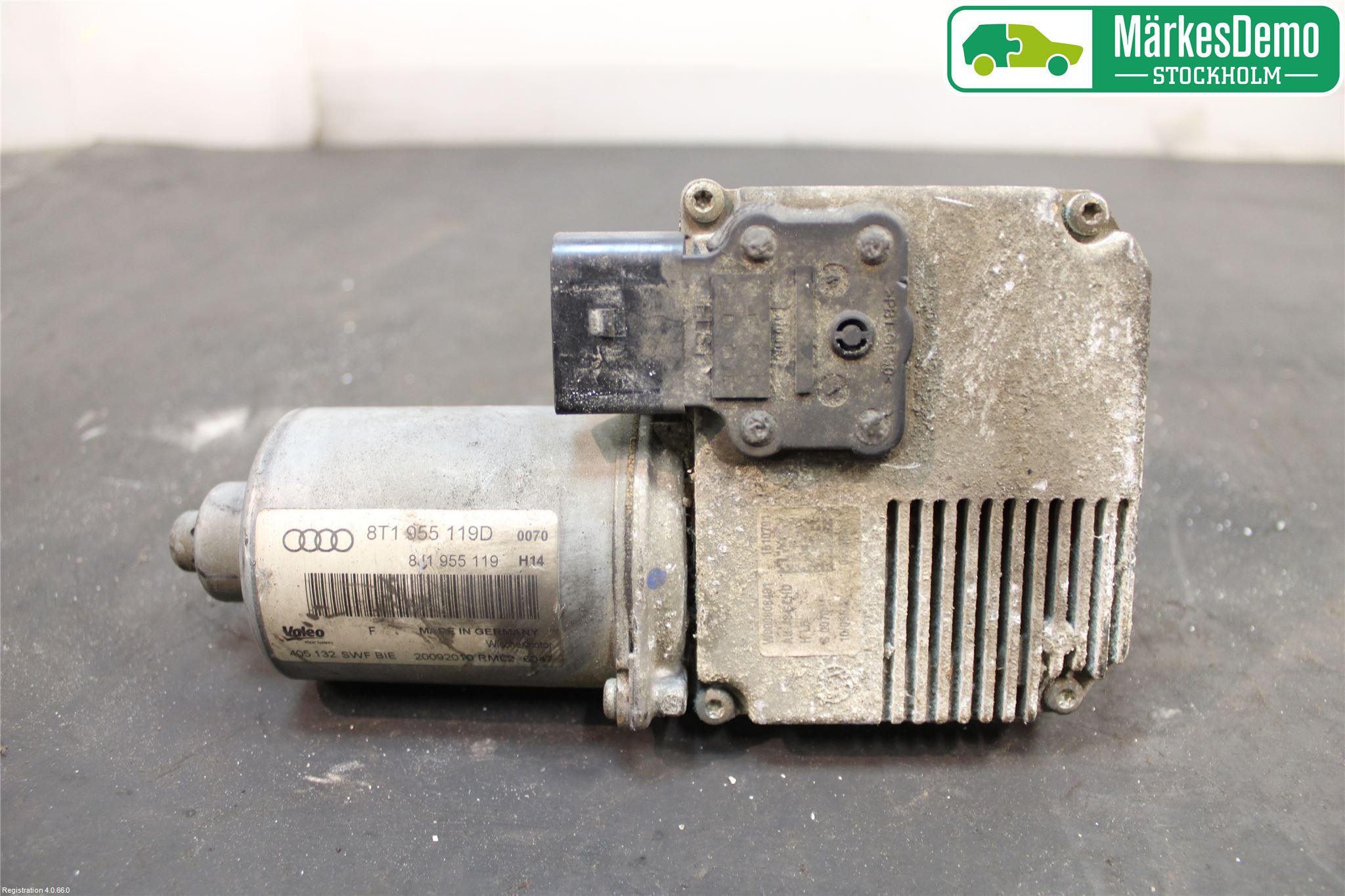 Audi A5 07-16 Torkarmotor Vindruta