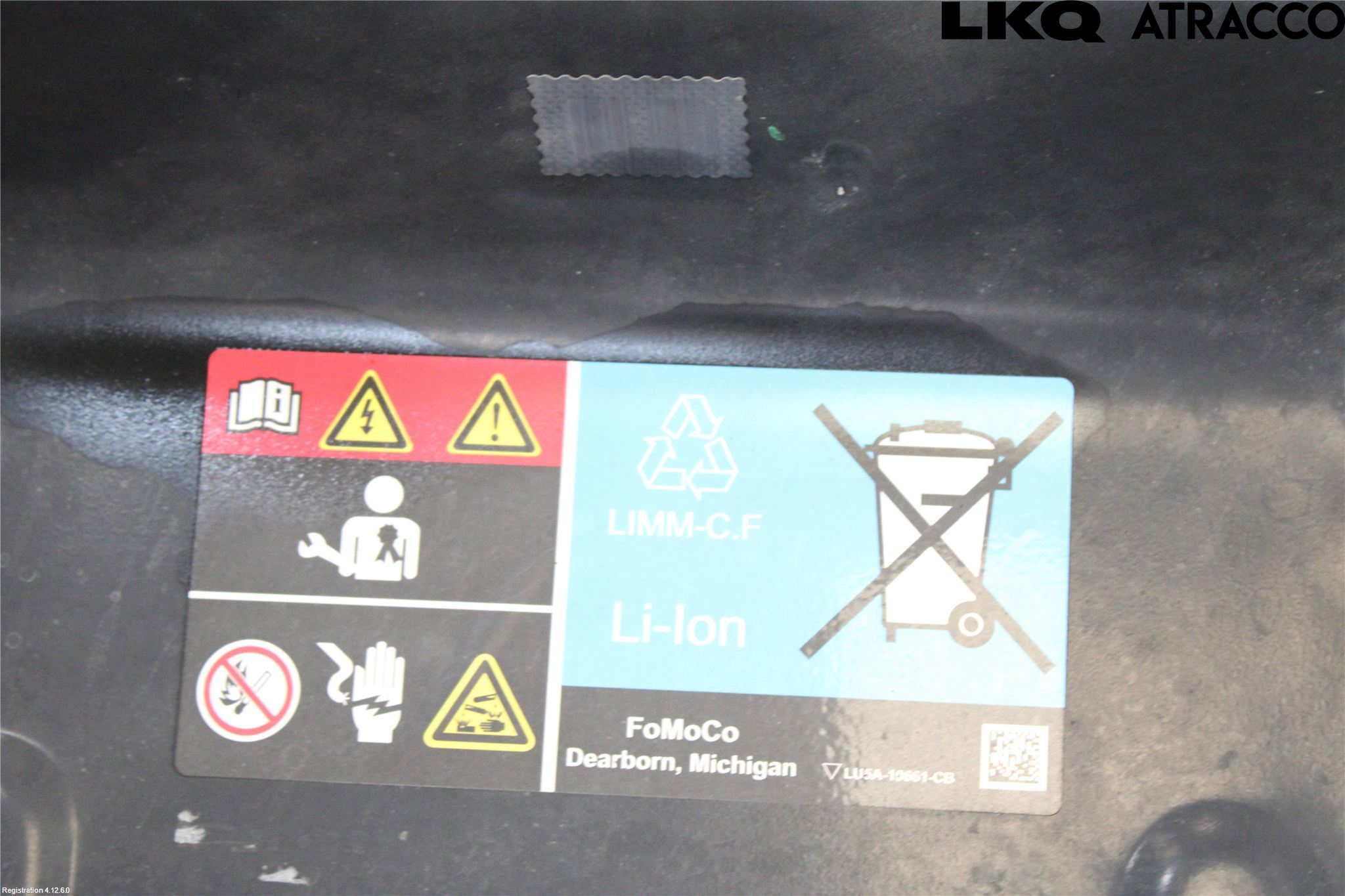 Ford TRANSIT/TOURNEO CUSTOM 13-24 Batteri Högspänning