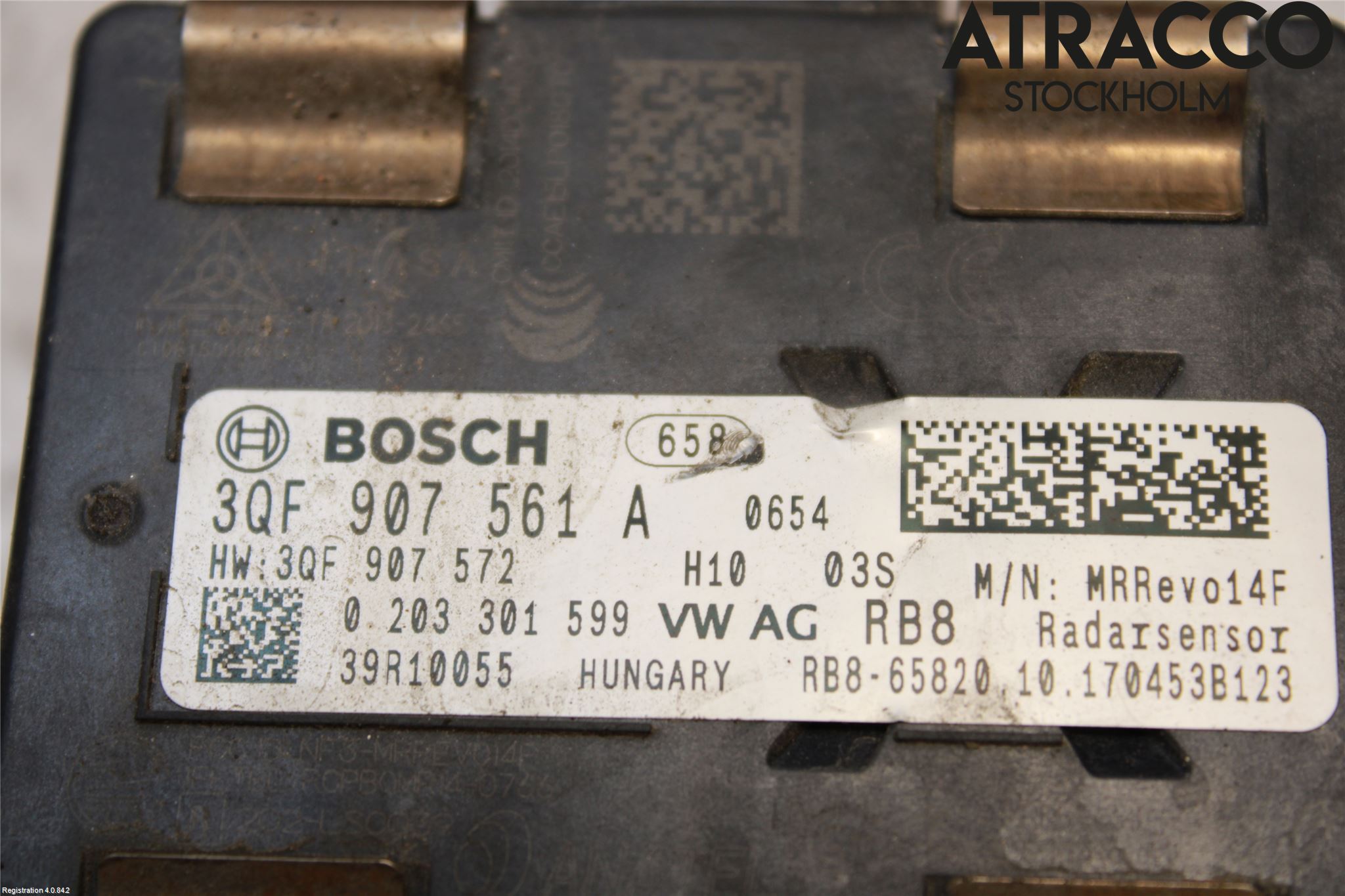 Volkswagen VW GOLF / E-GOLF VII 13-20 Sensor Adaptiv Farthållare