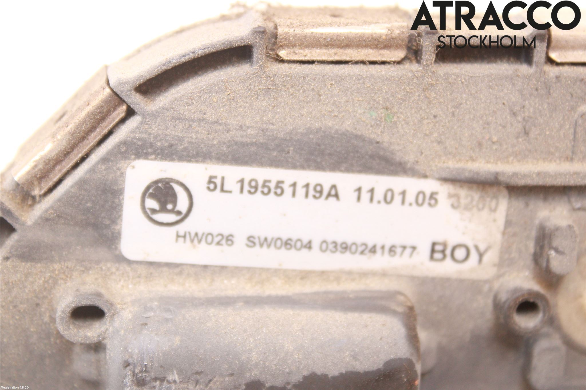 Skoda YETI Torkarmotor Vindruta