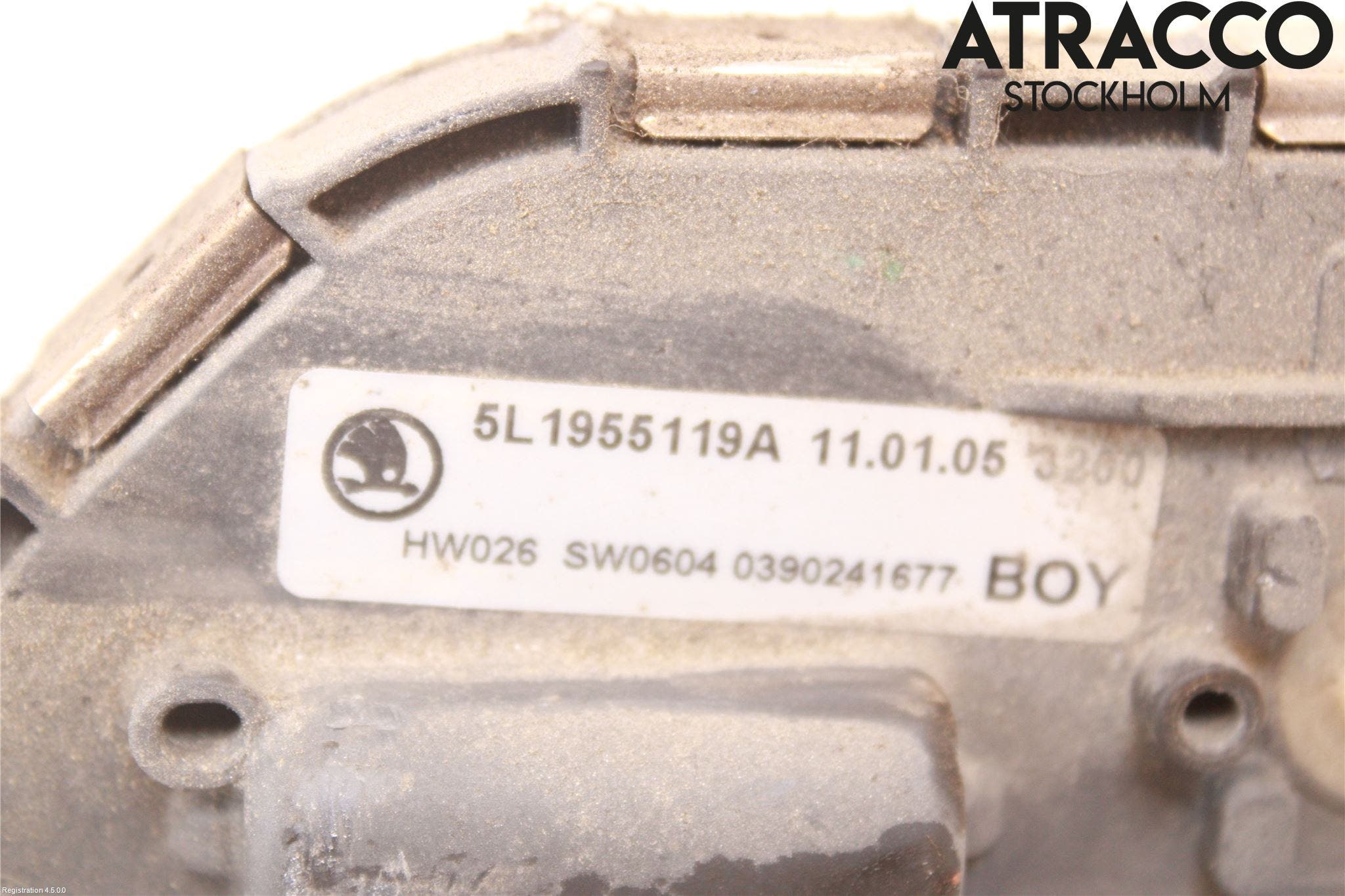 Skoda YETI Torkarmotor Vindruta