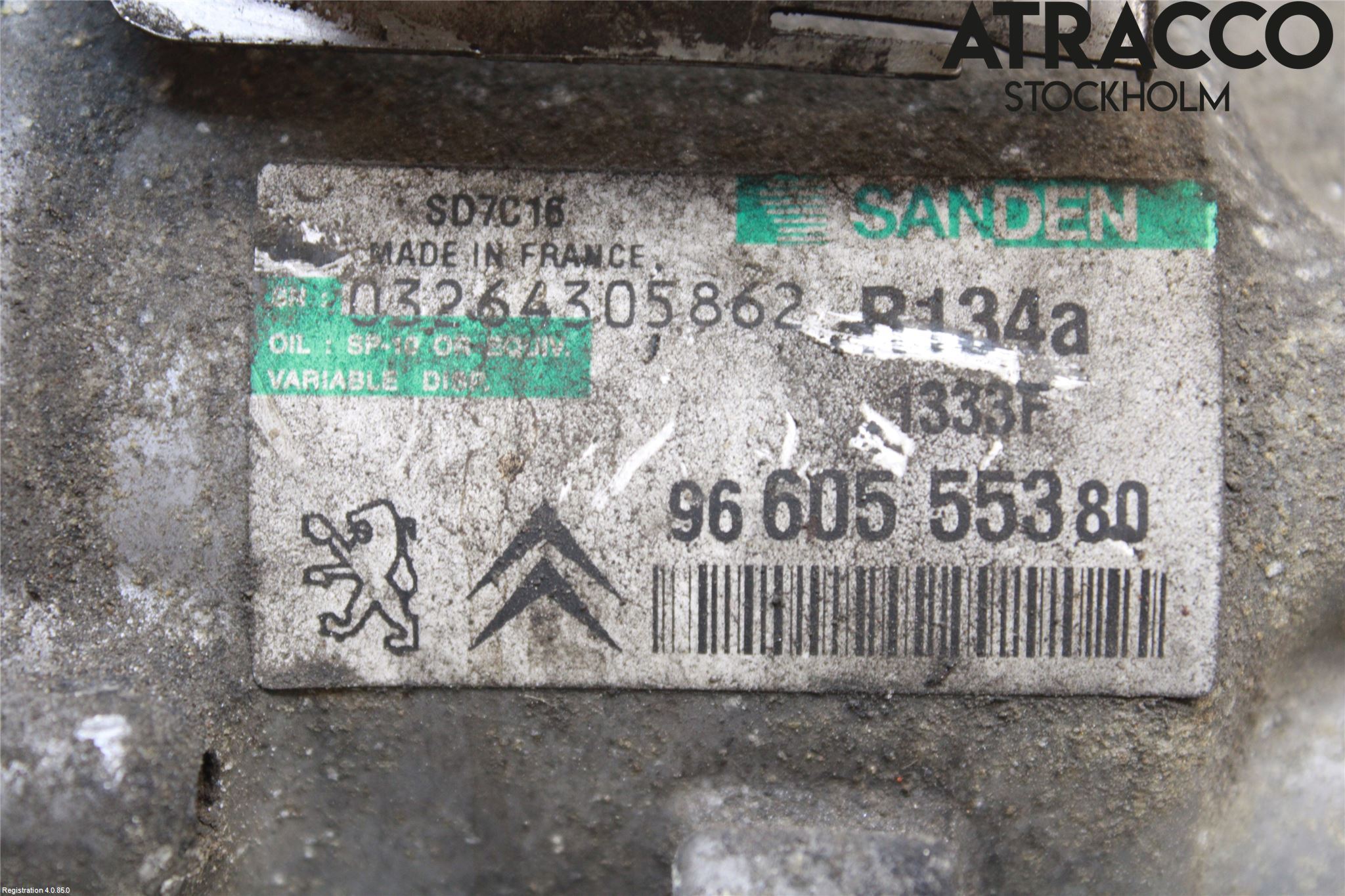 Citroen C5 08-17 Ac Kompressor