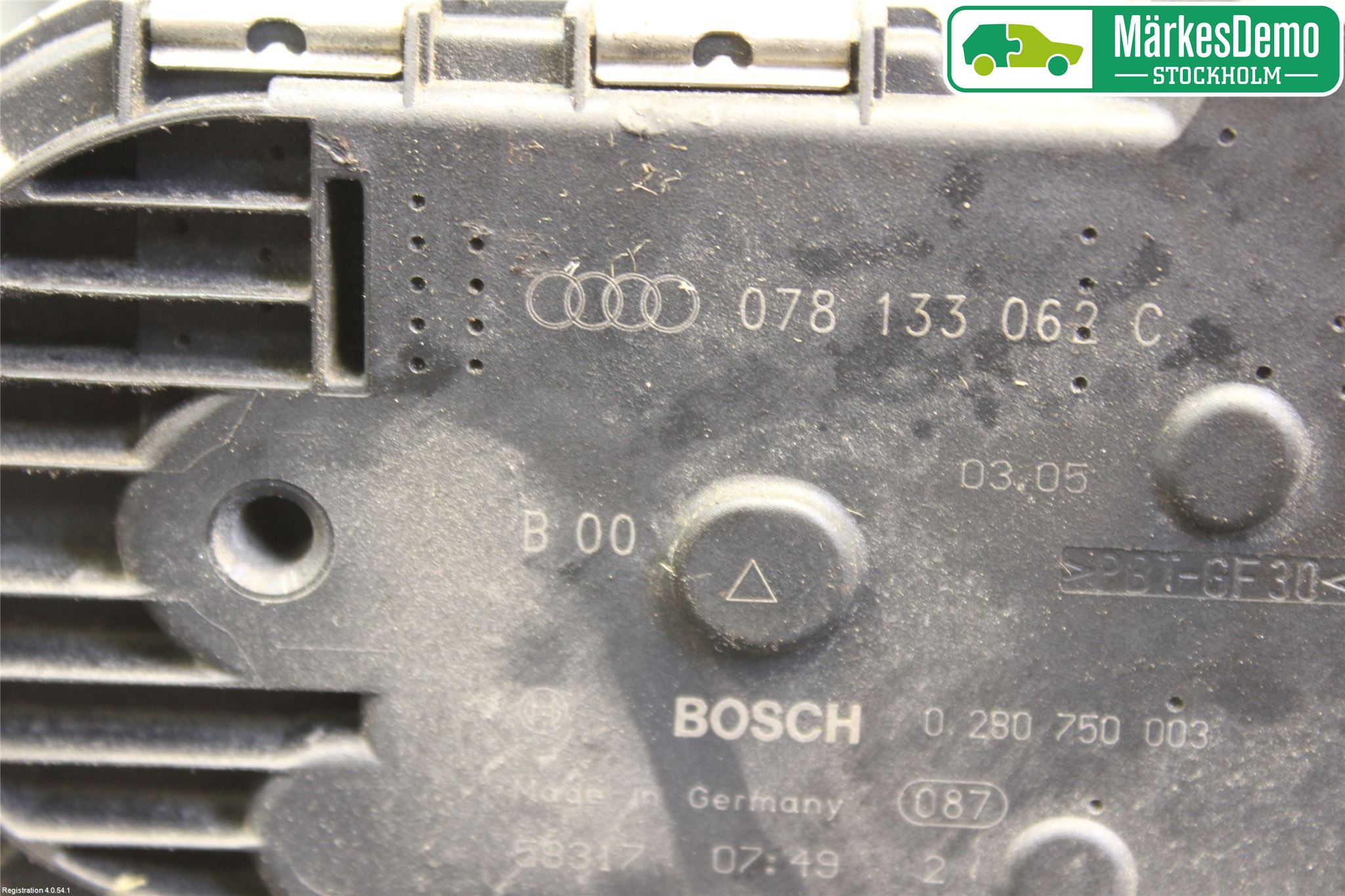 Audi A6/S6     05-11 Injspjällhus