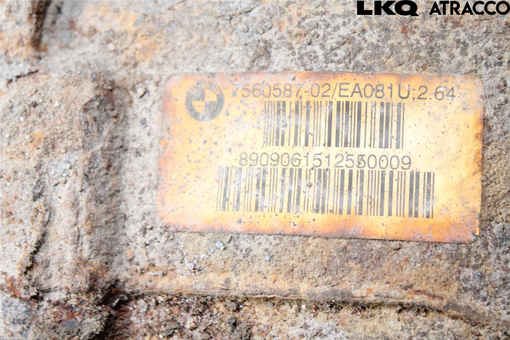 BMW 5 E60/61 Sed/Tou 02-10 Bakväxel-Diff