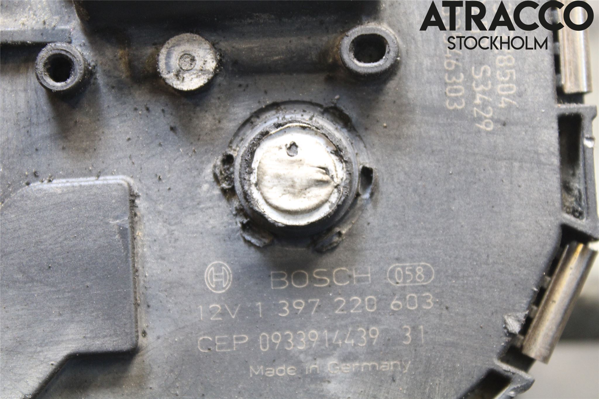 Ford S-MAX 06-15 Torkarmotor Vindruta
