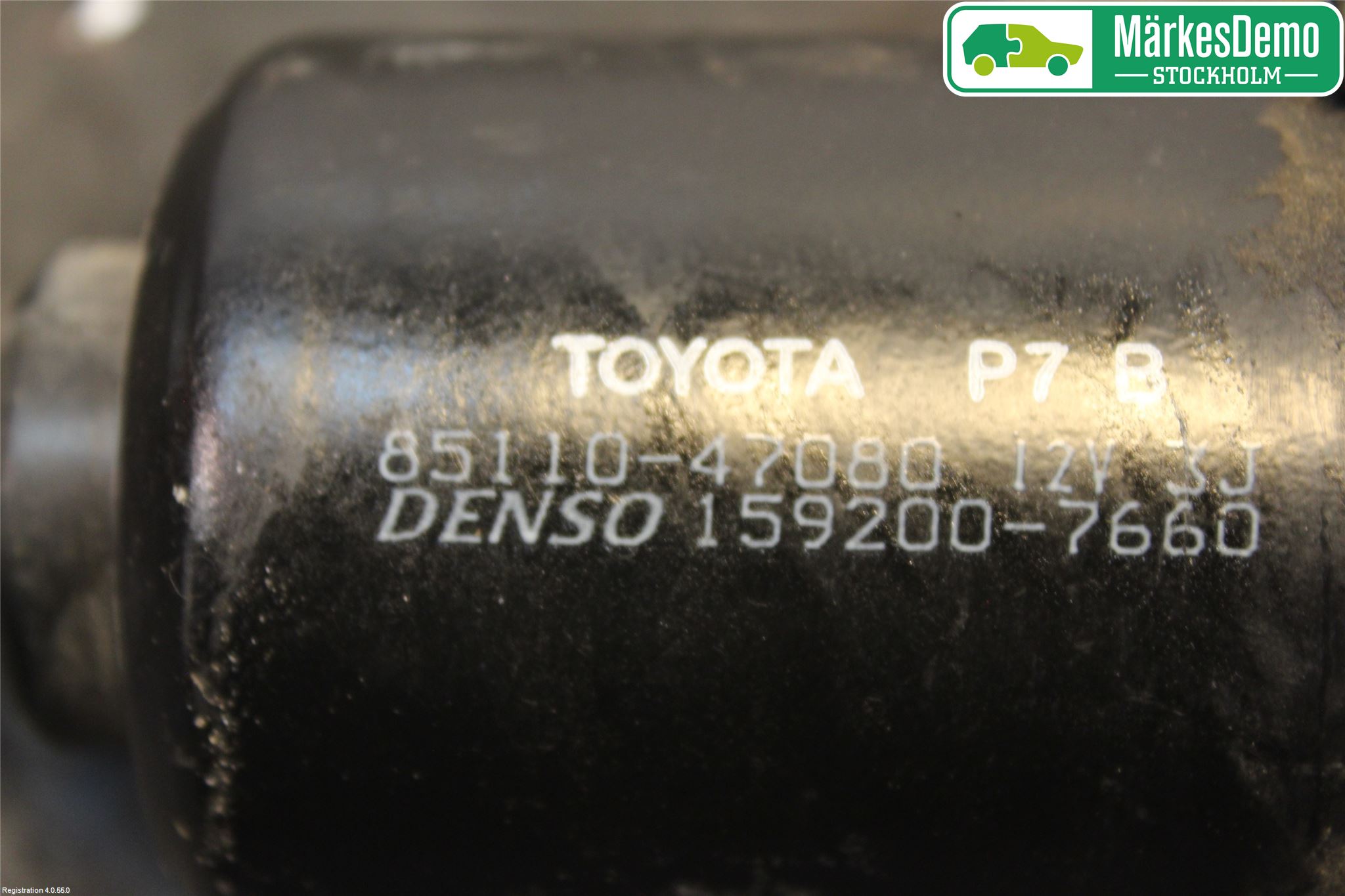 Toyota PRIUS NWH20 04-08 Torkarmotor Vindruta