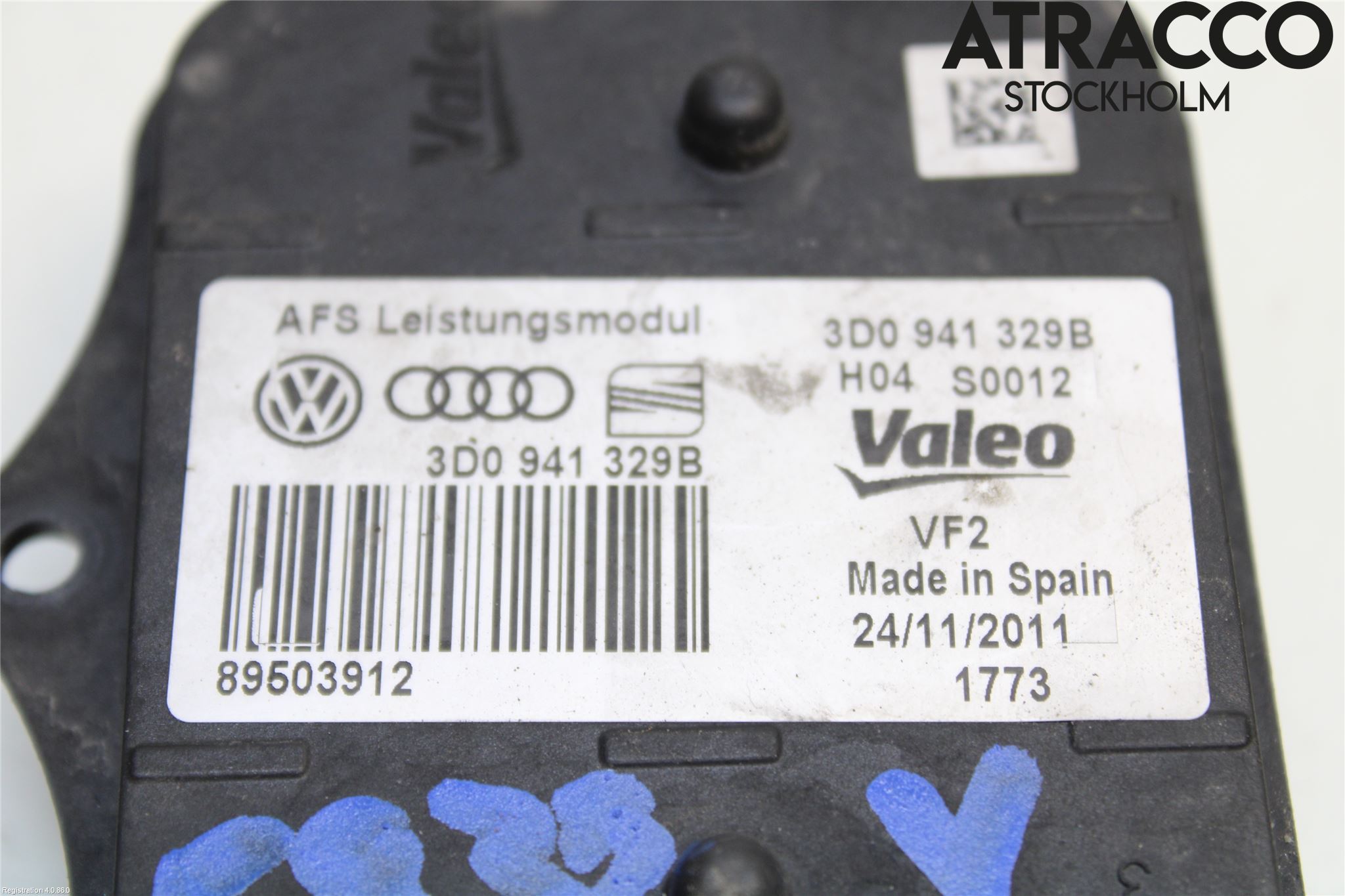 Volkswagen VW PASSAT 11-14 Styrenhet Strålkastare