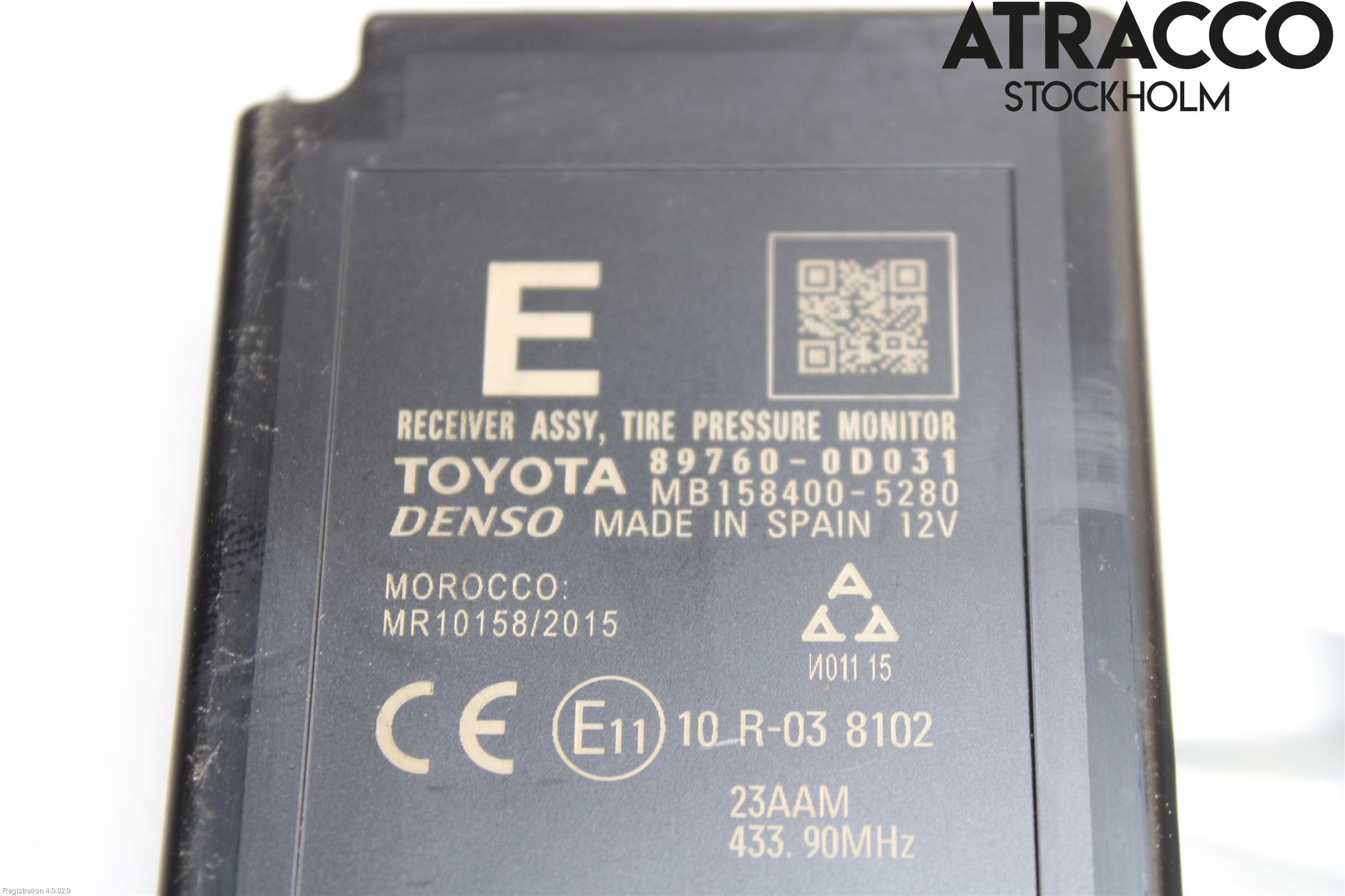 Toyota YARIS XP130 15-20 Styrenhet Övrigt