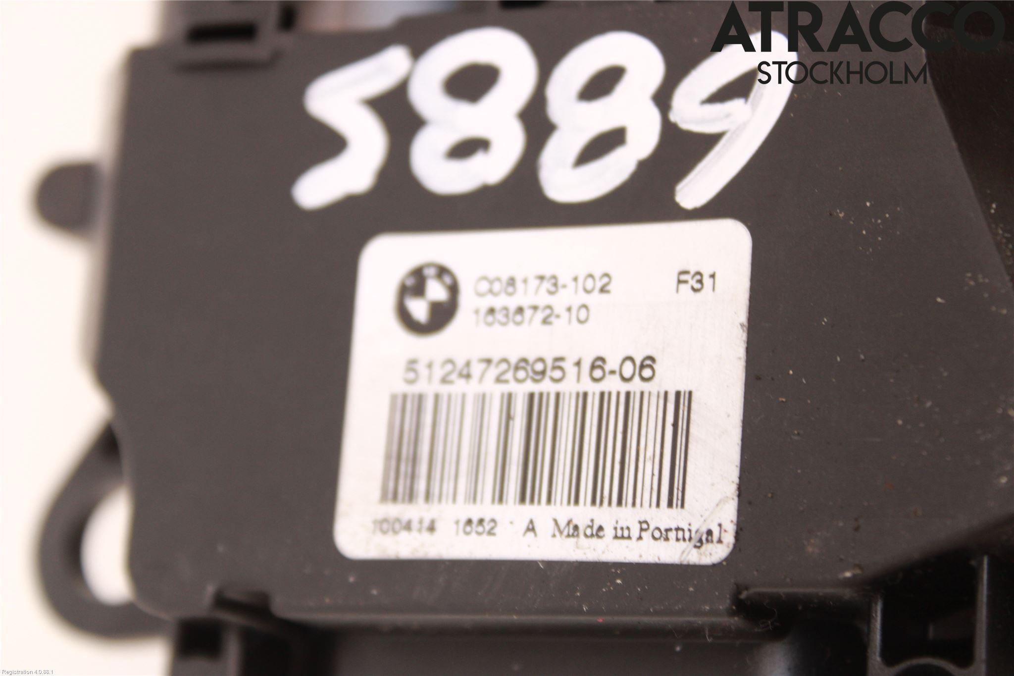 BMW 3 GT F34 13-19 Centrallåsmot Baklucka