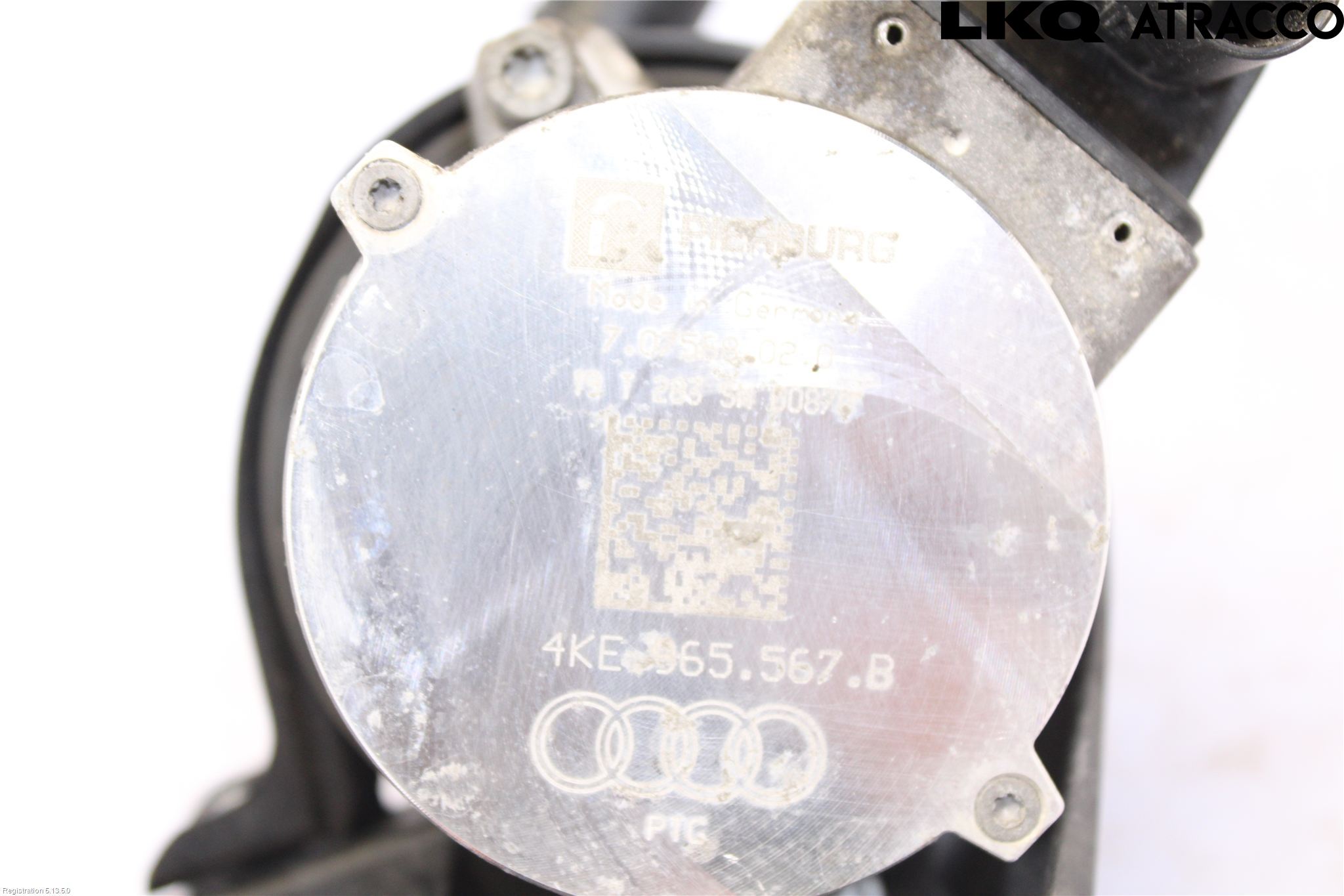 Audi E-TRON, S GE 19- Vattenpump