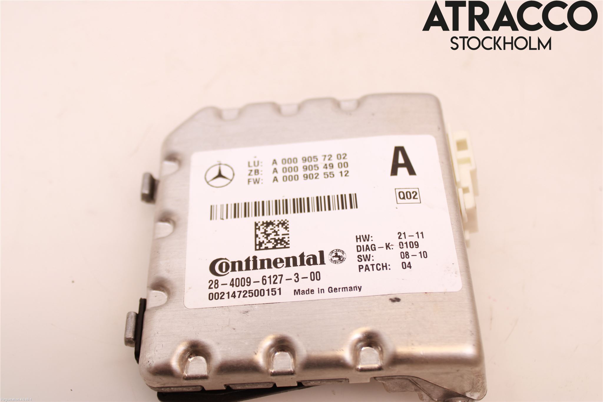 Mercedes-Benz MB CLA-KLASS (C117/X117) 13-19 Sensor Aktivt Kollisionsskydd