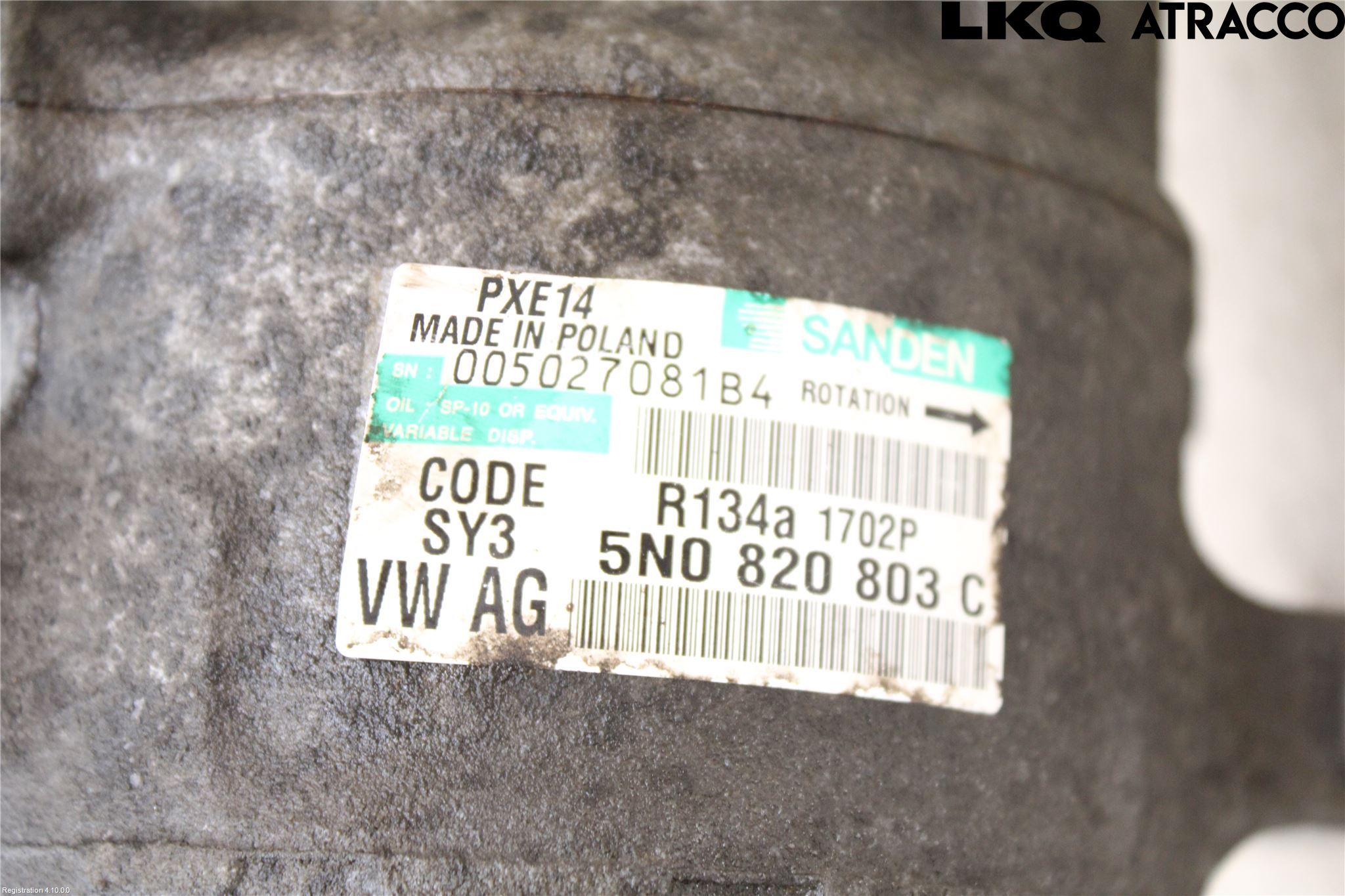 Seat IBIZA IV 08-16 Ac Kompressor