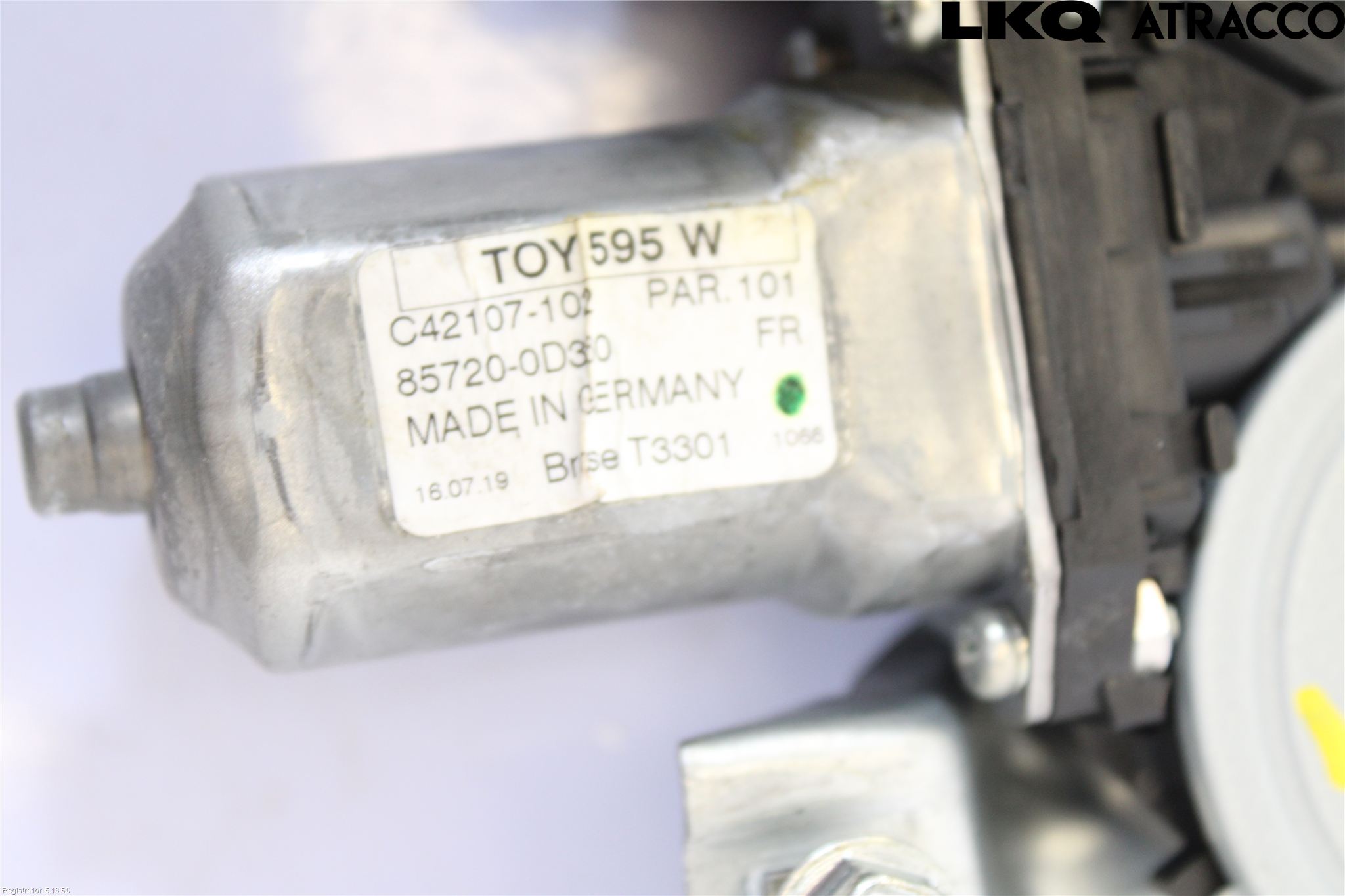 Toyota YARIS XP130 15-20 Fönsterhiss El Kompl