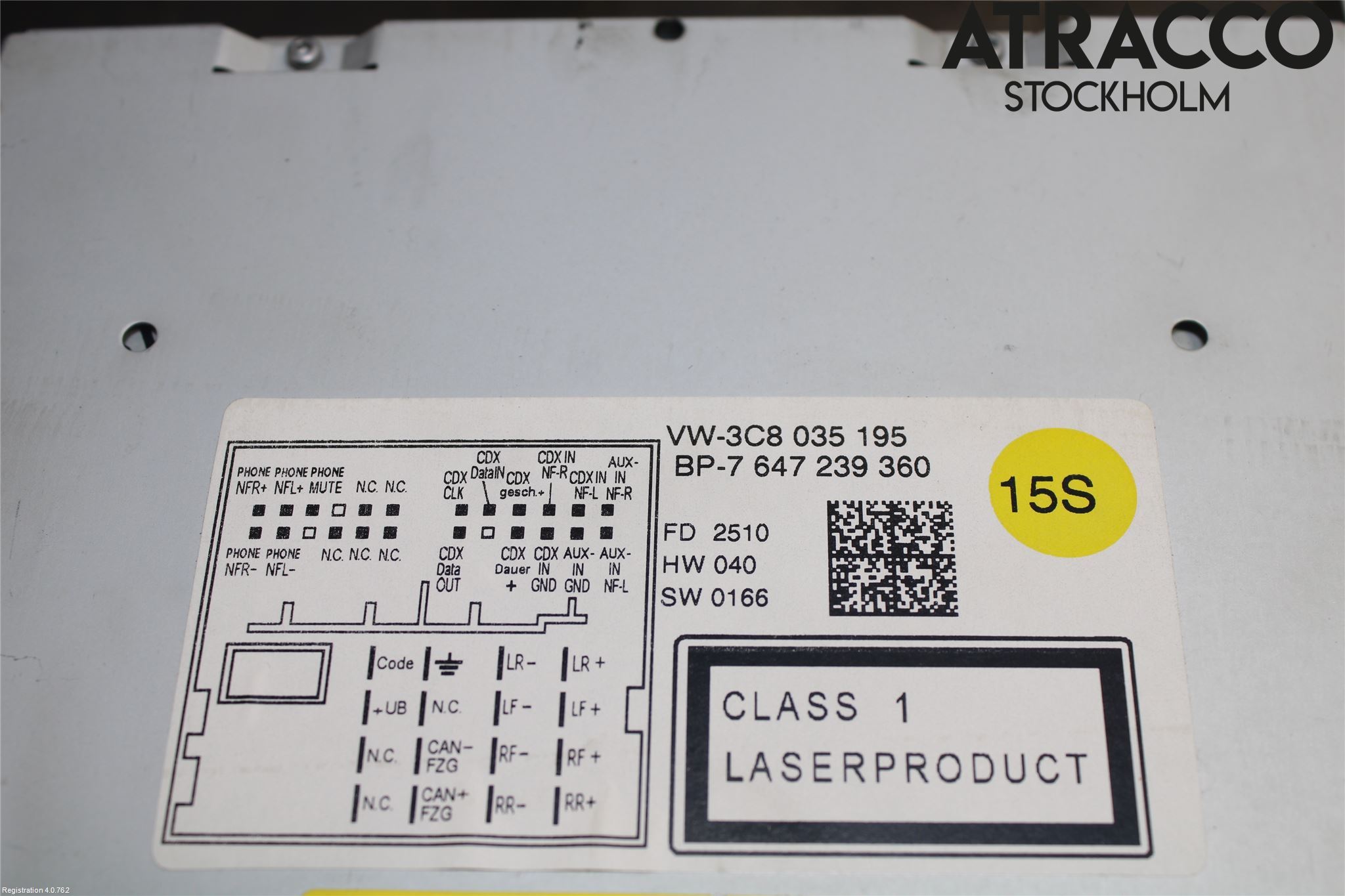 Volkswagen VW PASSAT 05-11 Cd Radio - Multimediapanel