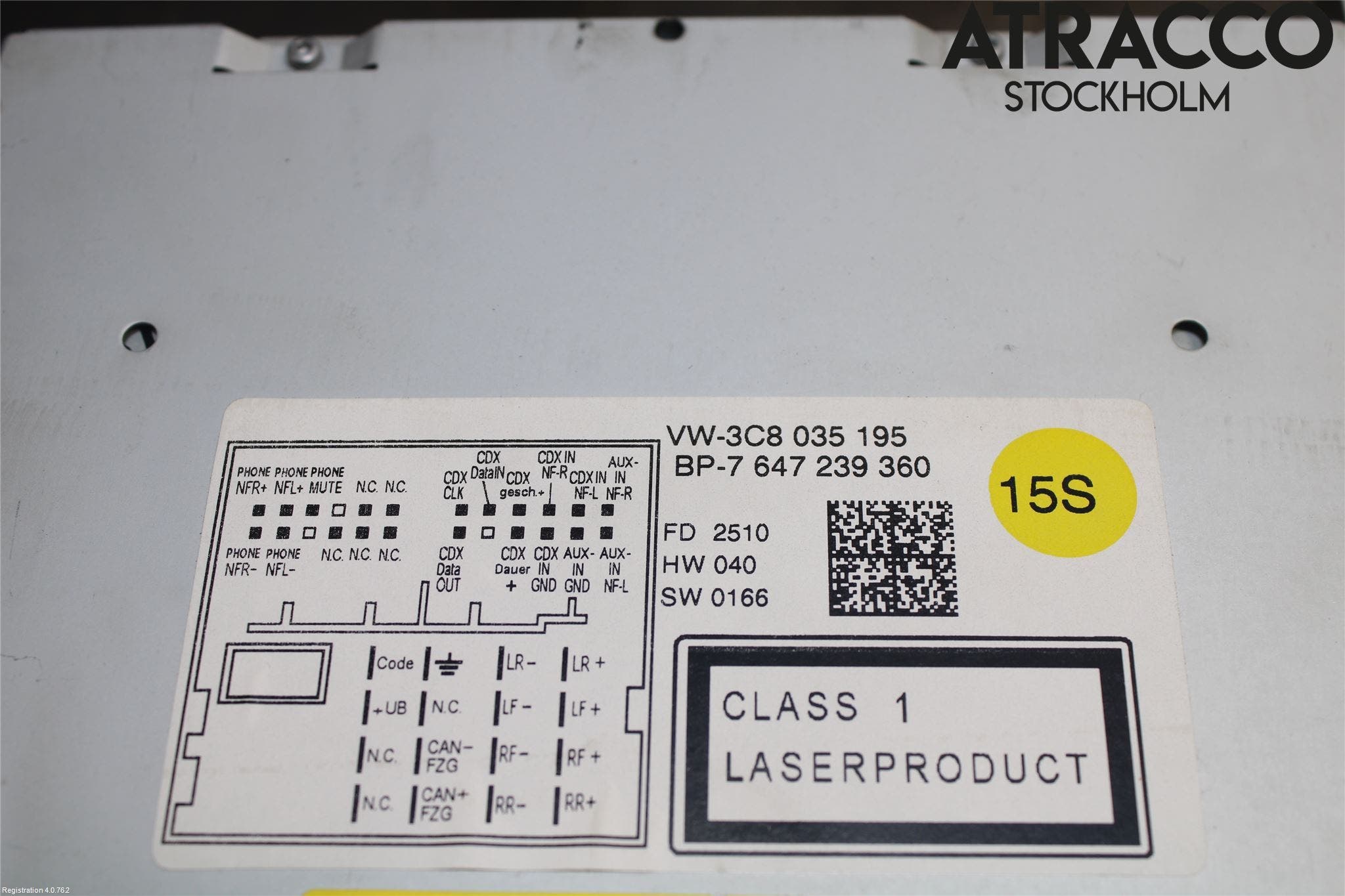 Volkswagen VW PASSAT 05-11 Cd Radio - Multimediapanel