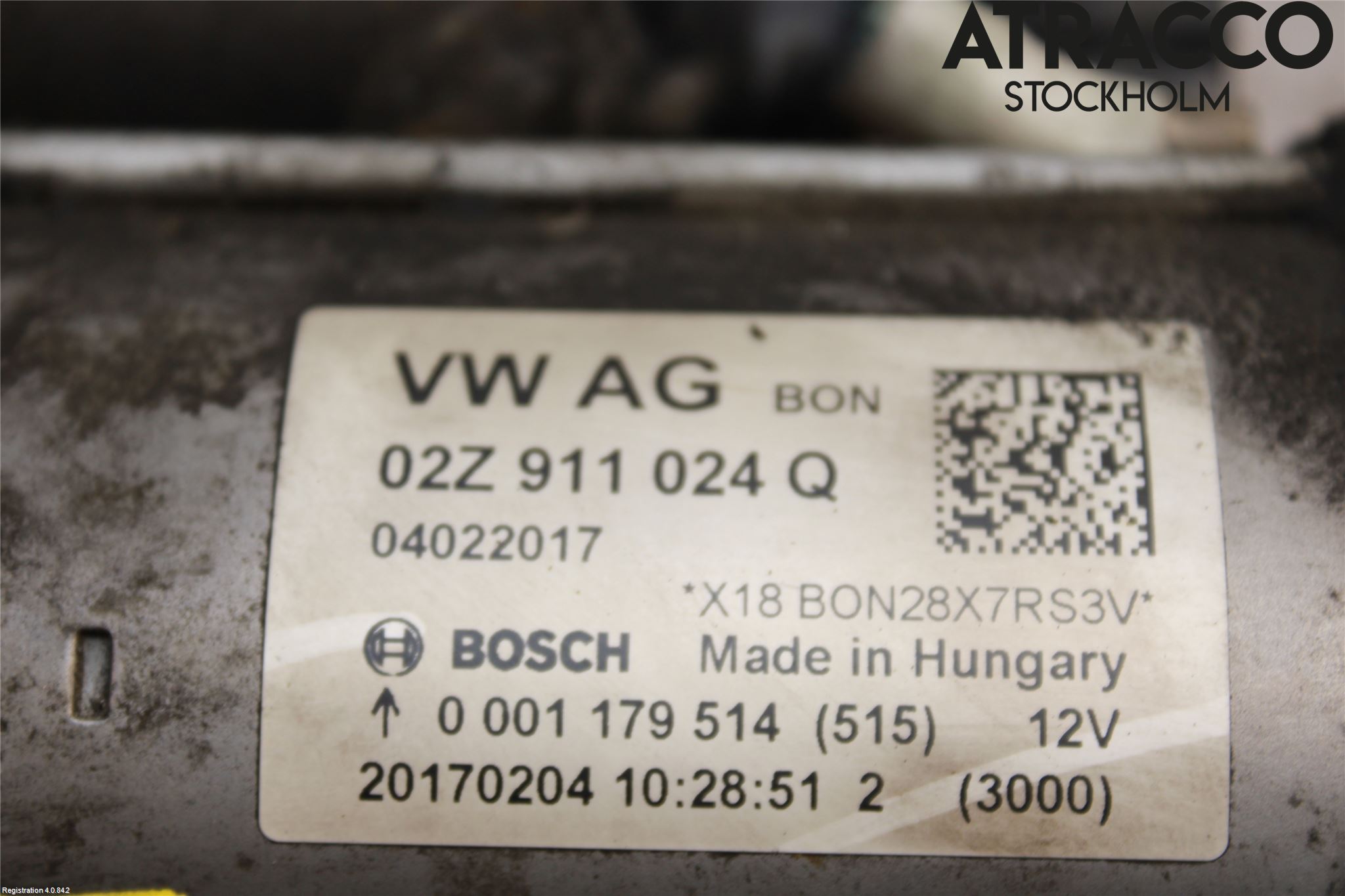 Volkswagen VW GOLF / E-GOLF VII 13-20 Startmotor