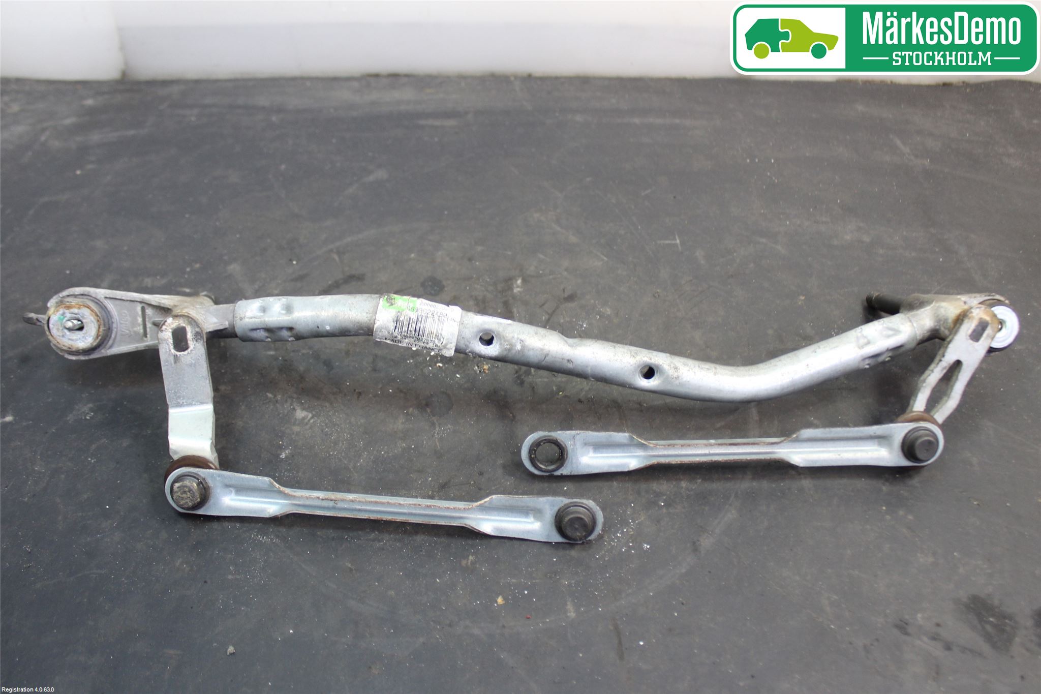 Citroen C3 10-17 Torkarmekanism Vindruta