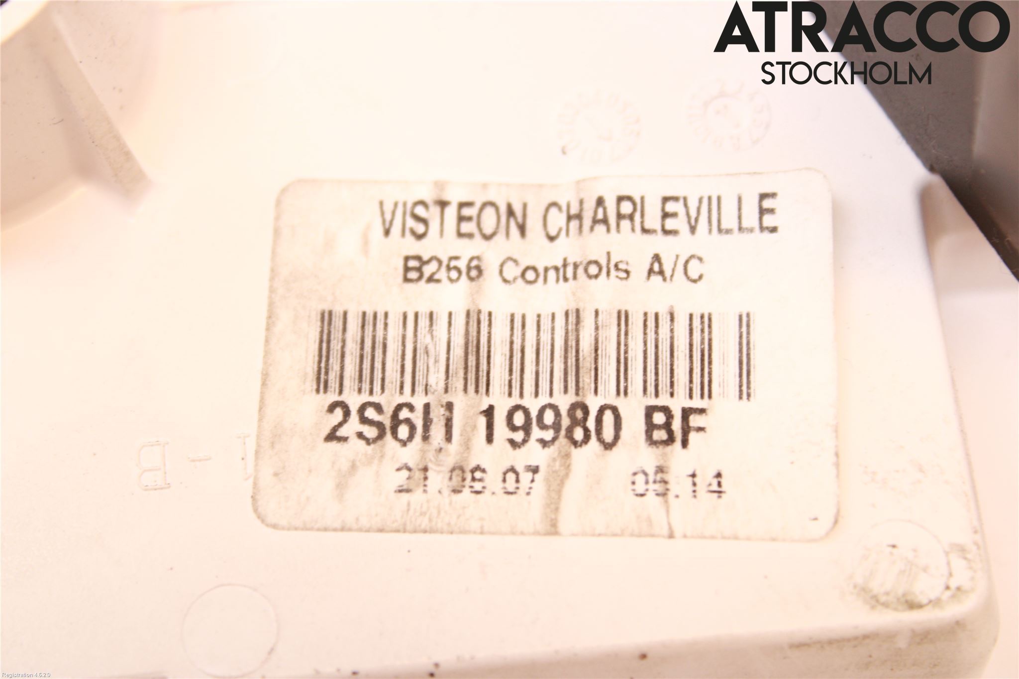 Ford FIESTA     06-08 Ac Styrenhet Ac Manöveren