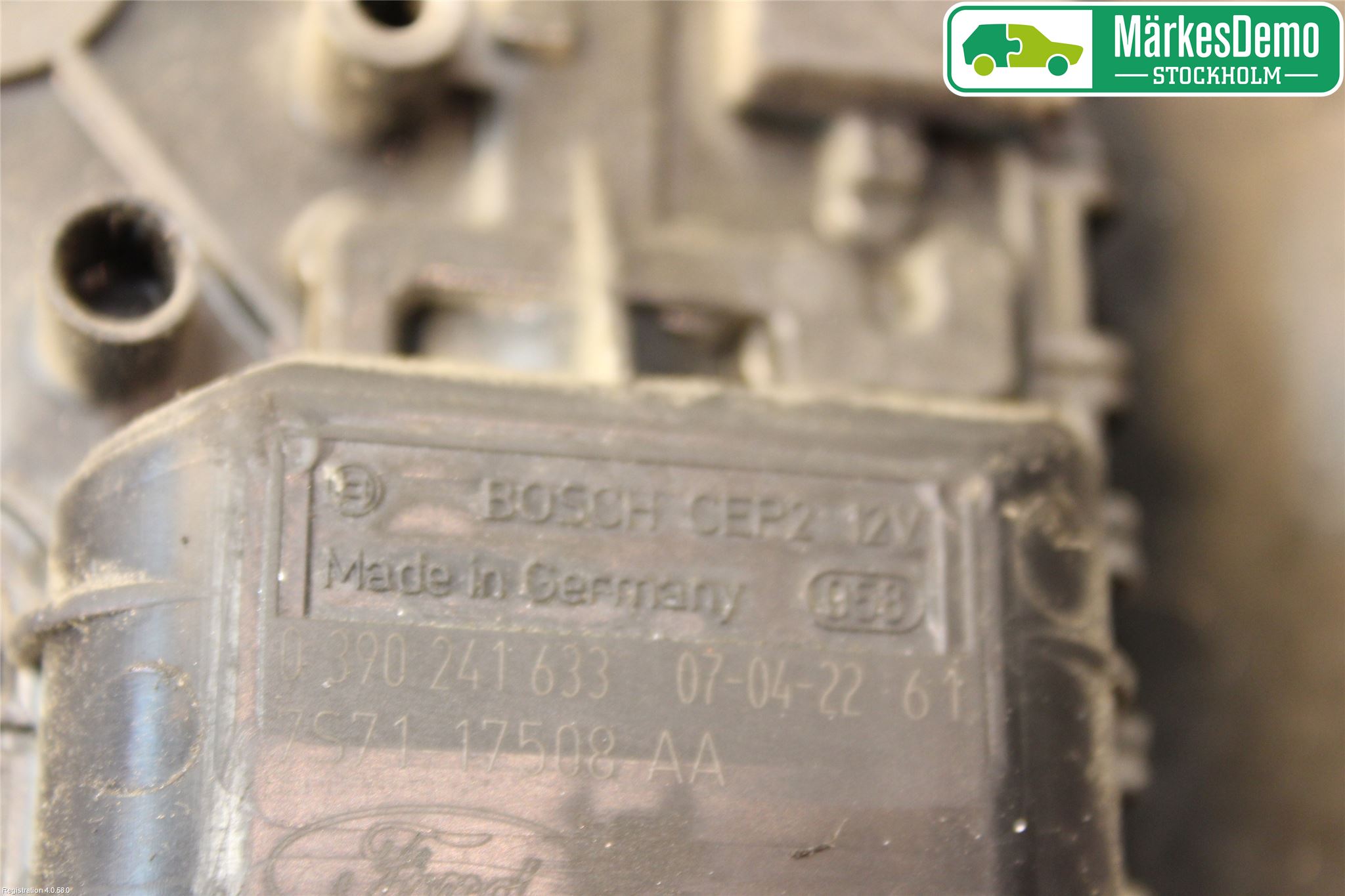 Ford MONDEO 07-15 Torkarmotor Vindruta