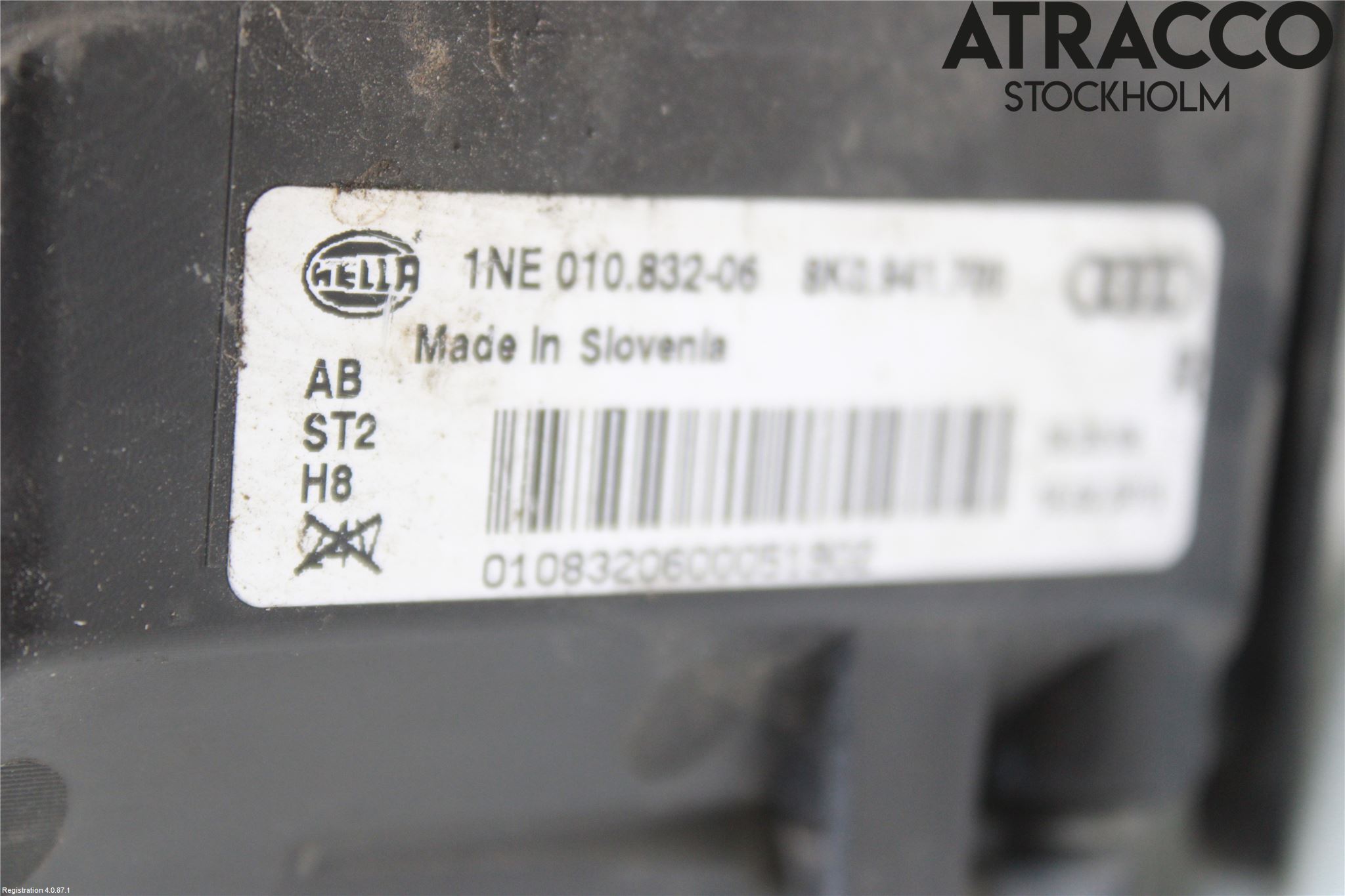 Audi A4/S4 08-11 Dimljus-Varselljus Fram